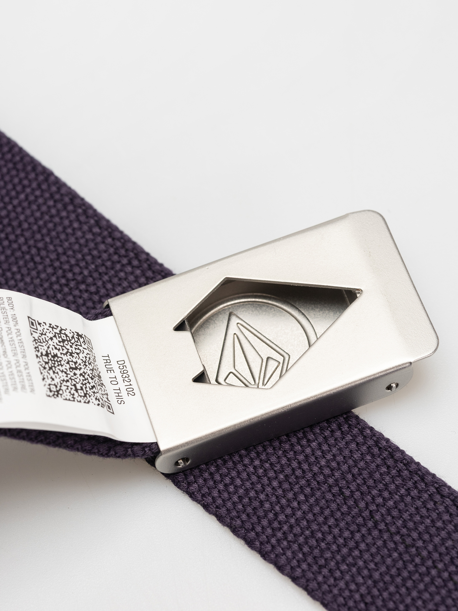 Volcom Circle Web Gürtel (dark purple)