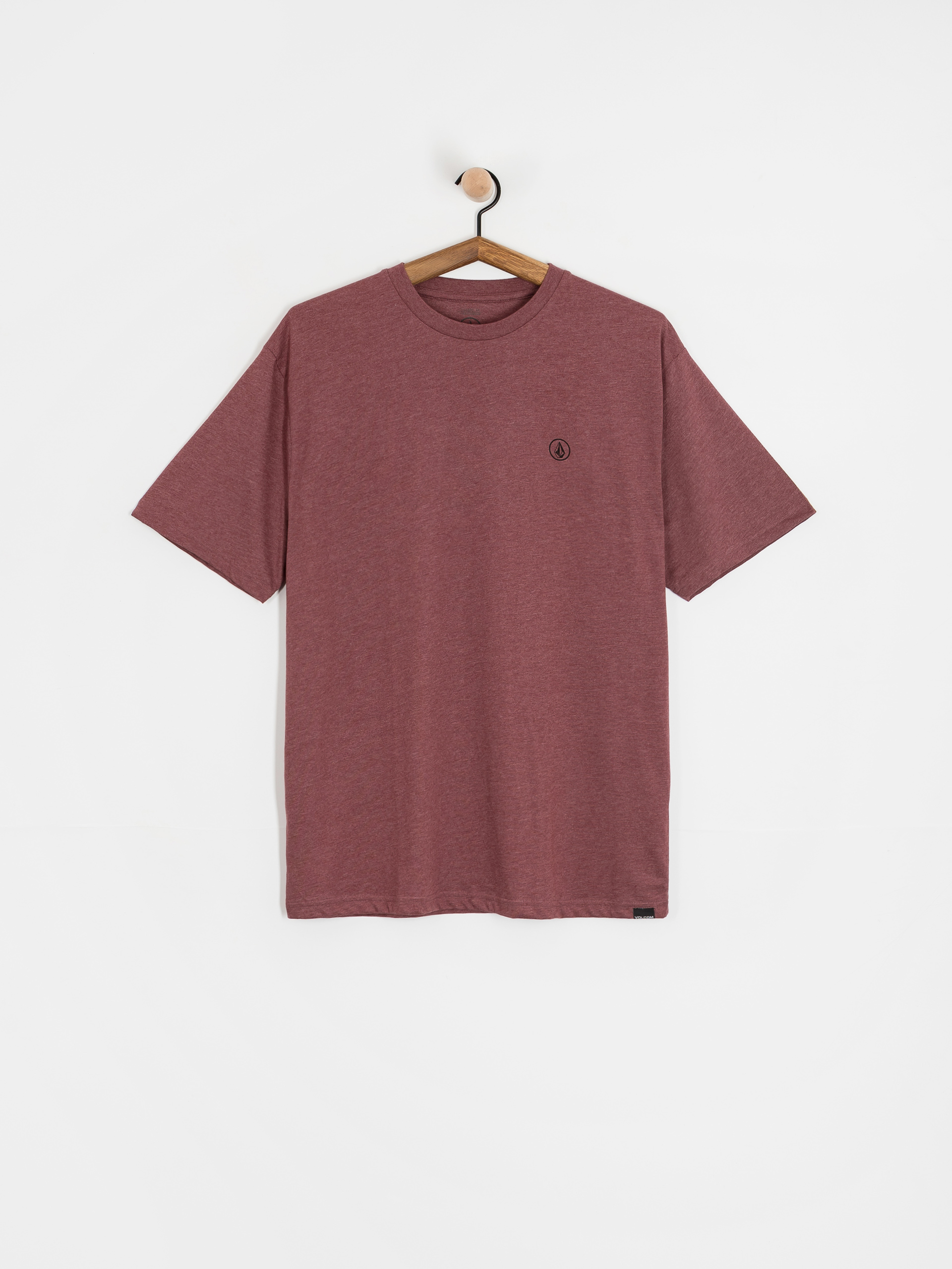 Volcom Circle Blanks Hth T-Shirt (merlot)