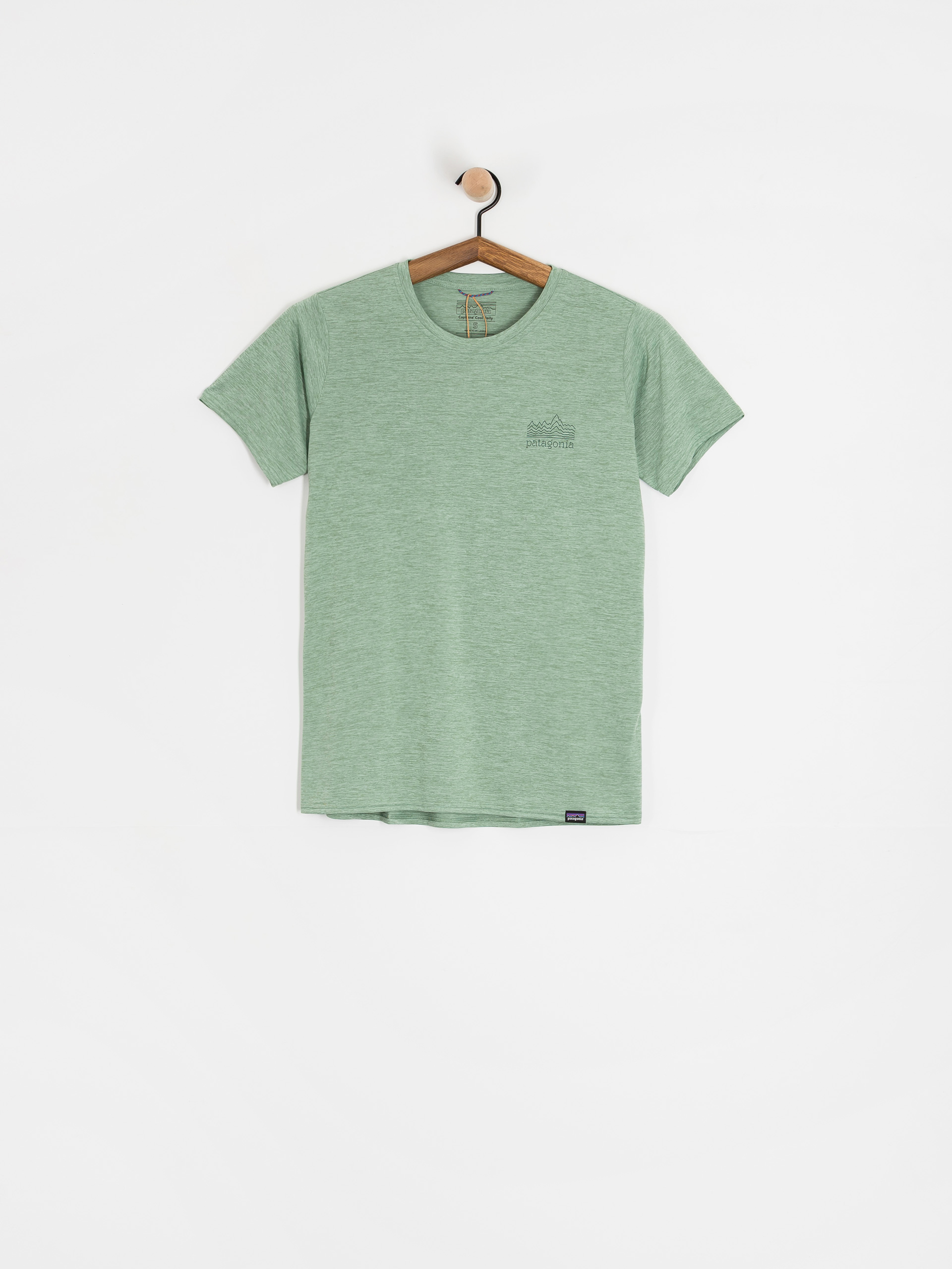 Patagonia Cap Cool Daily Graphic Wmn T-Shirt (strataspire ellwood green x-dye)