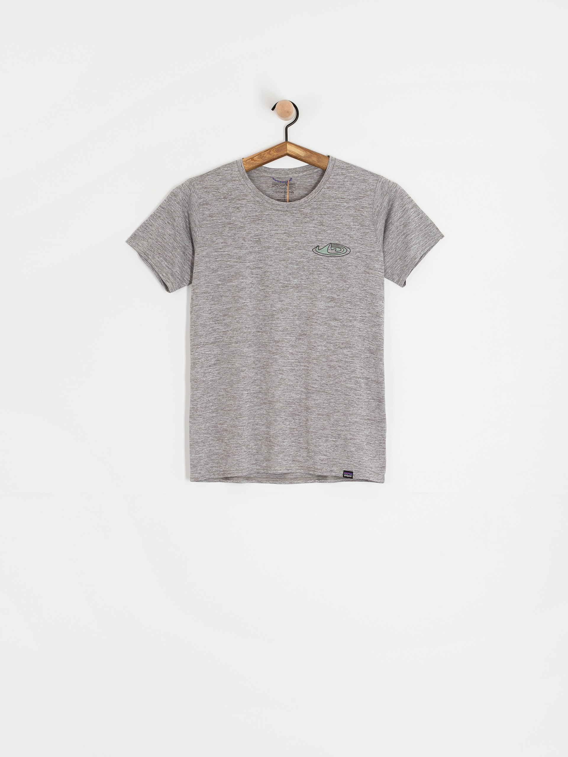 Patagonia Cap Cool Daily Graphic Lands Wmn T-Shirt (made of feather grey)