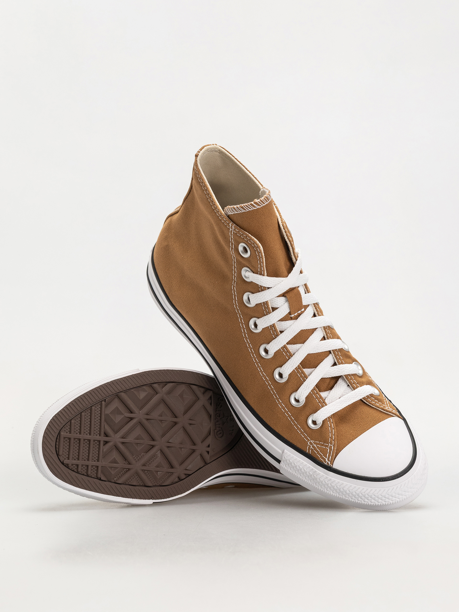 Converse Chuck Taylor All Star Hi Chucks (dark brown/beige)