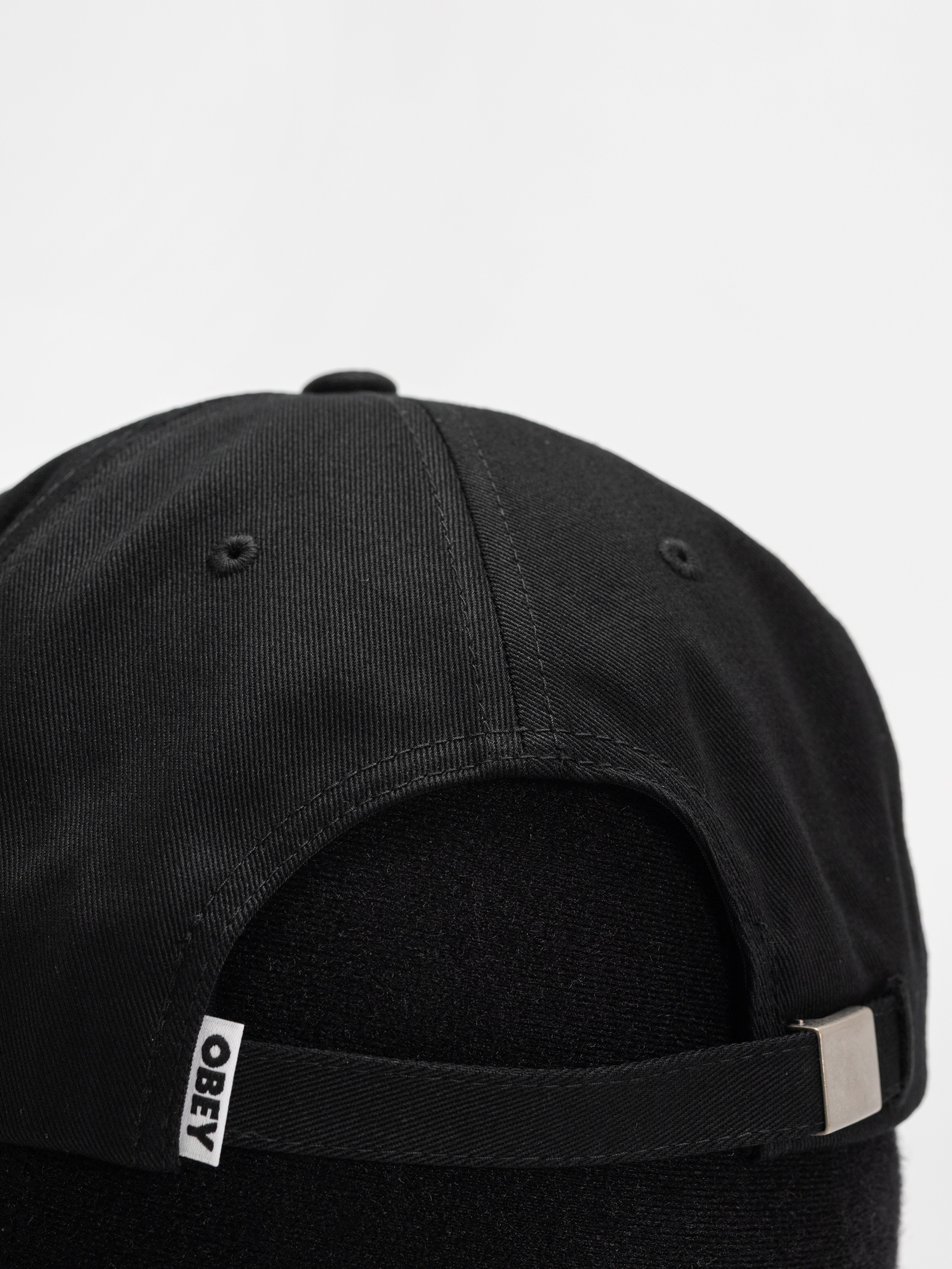 OBEY Obey Studios 5 Panel Strapback Cap (black)