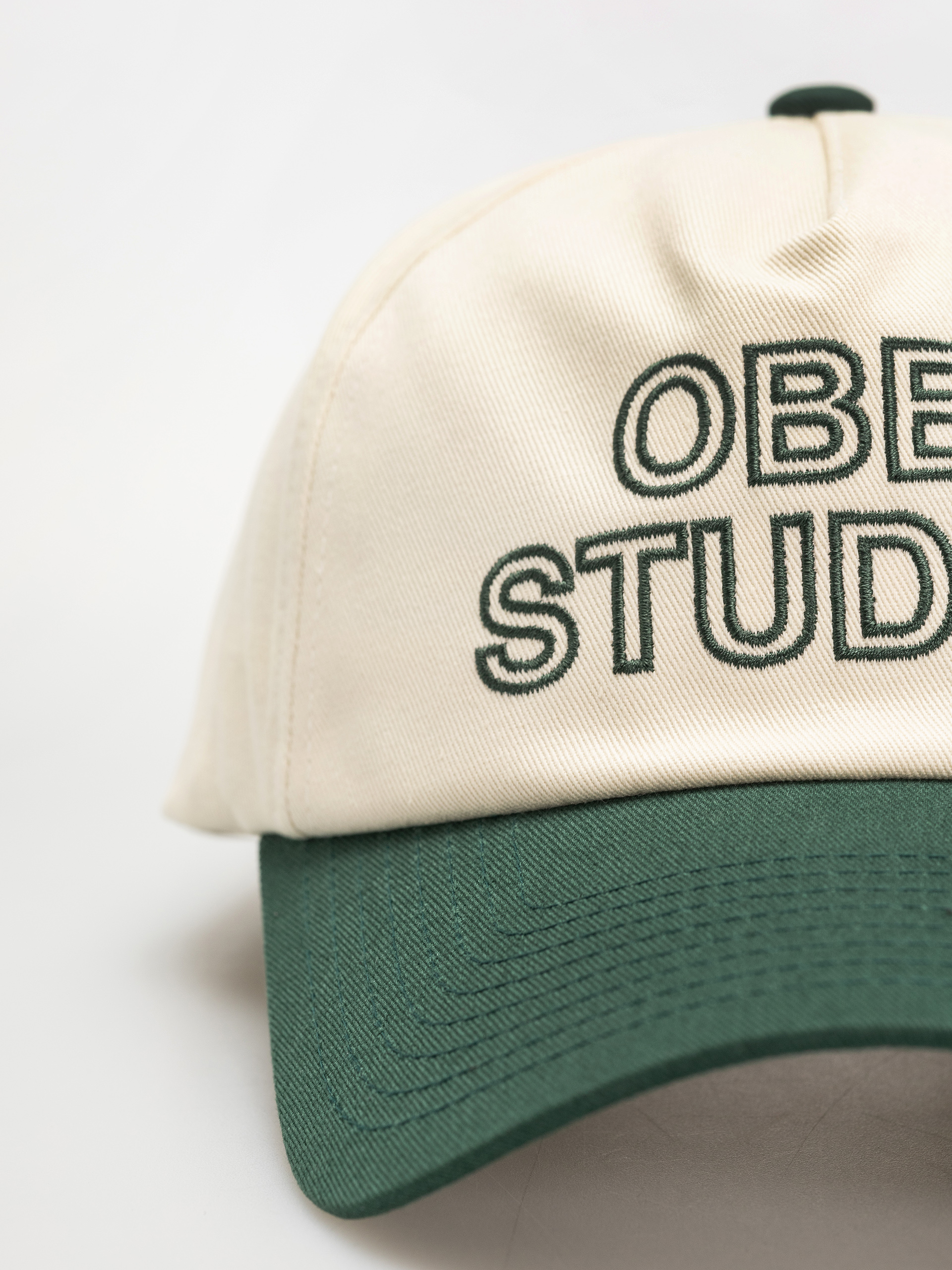 OBEY Obey Studios 5 Panel Strapback Cap (unbleached multi)