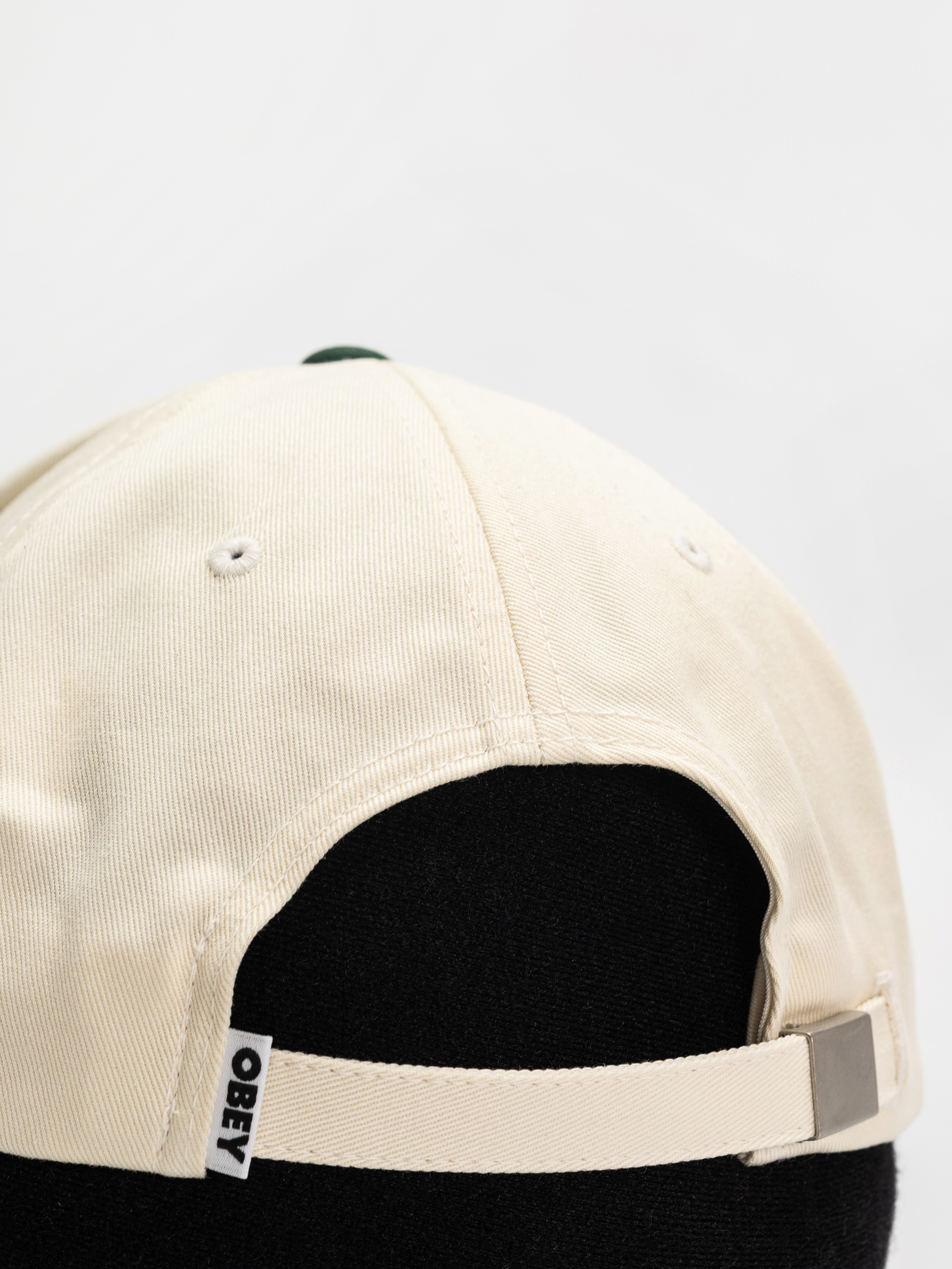 OBEY Obey Studios 5 Panel Strapback Cap (unbleached multi)