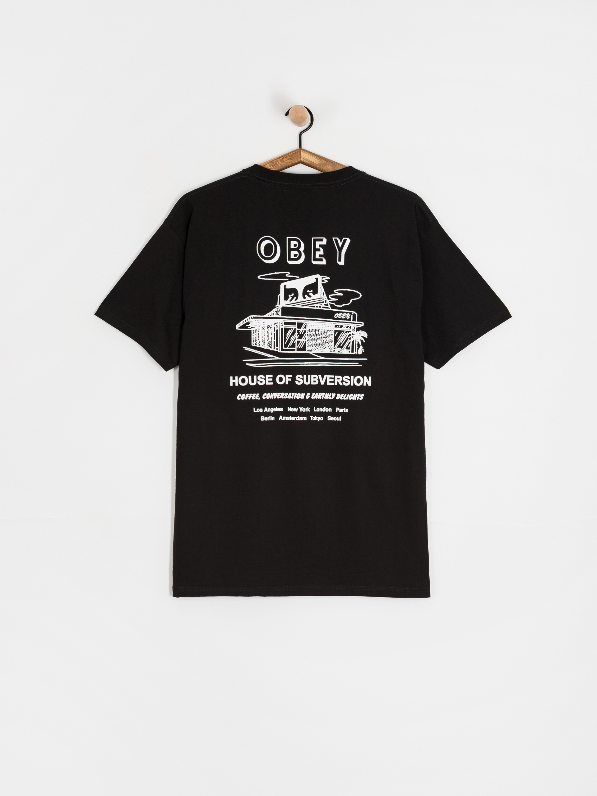 OBEY Obey House Of Subversion T-Shirt (black)