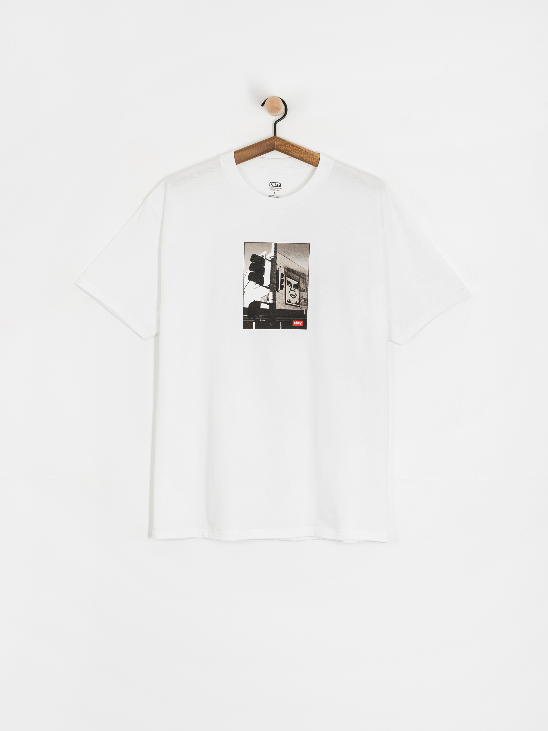 OBEY Obey Los Angeles Photo T-Shirt (white)