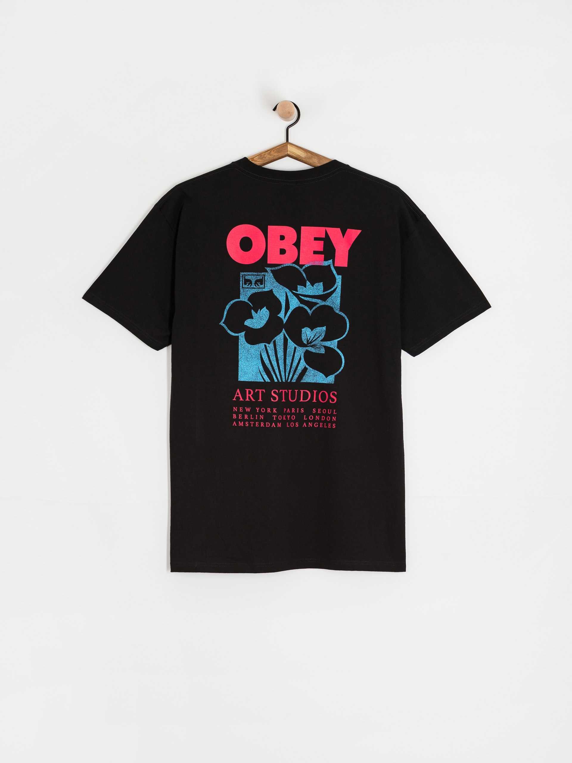 OBEY Obey Art Studio Flowers T-Shirt