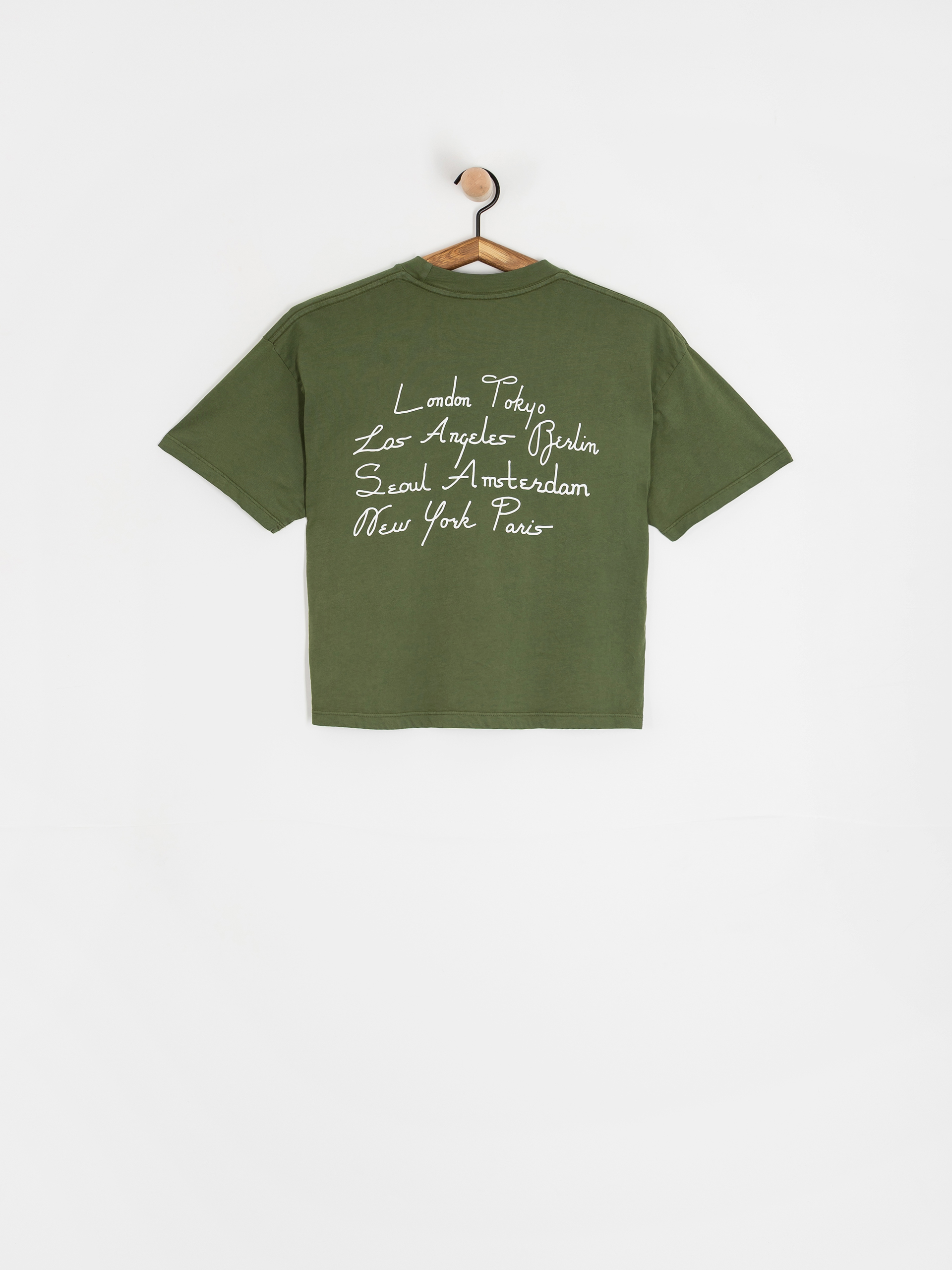 OBEY Obey Scripty Cities Wmn T-Shirt (bronze green)