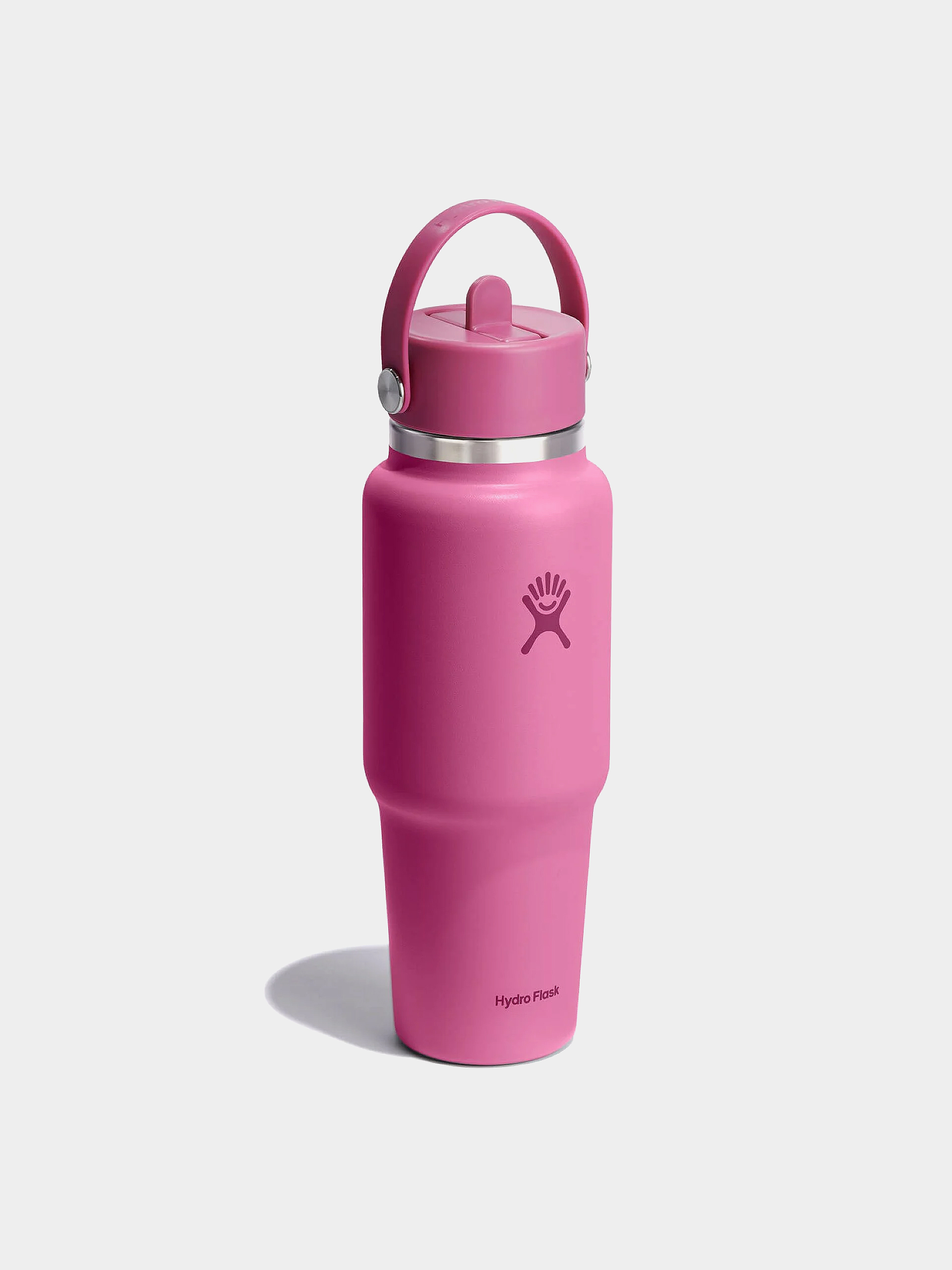 Hydro Flask Bottle Wide Flex Straw Travel 946ml - pink (reef)