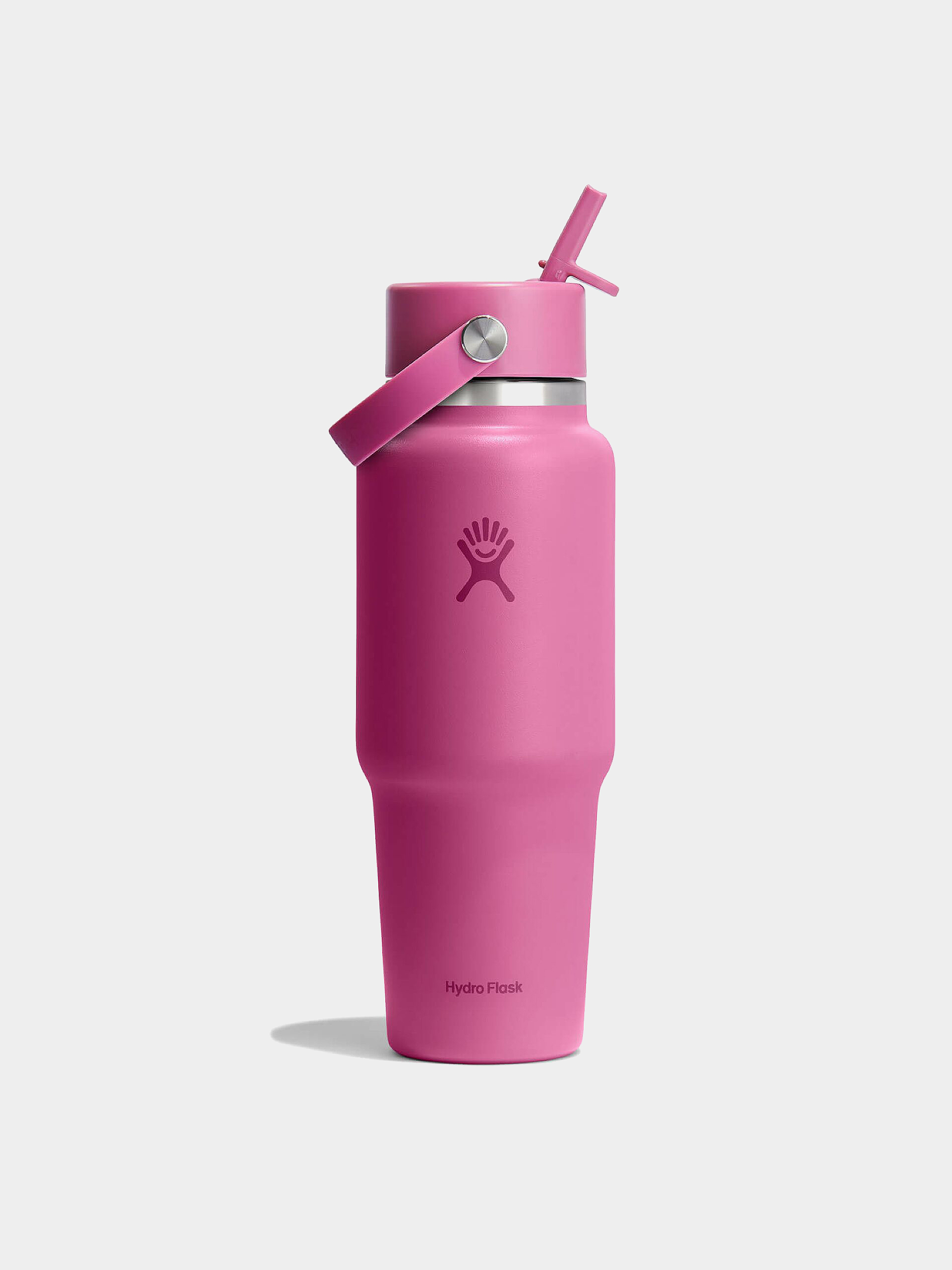Hydro Flask Bottle Wide Flex Straw Travel 946ml - pink (reef)
