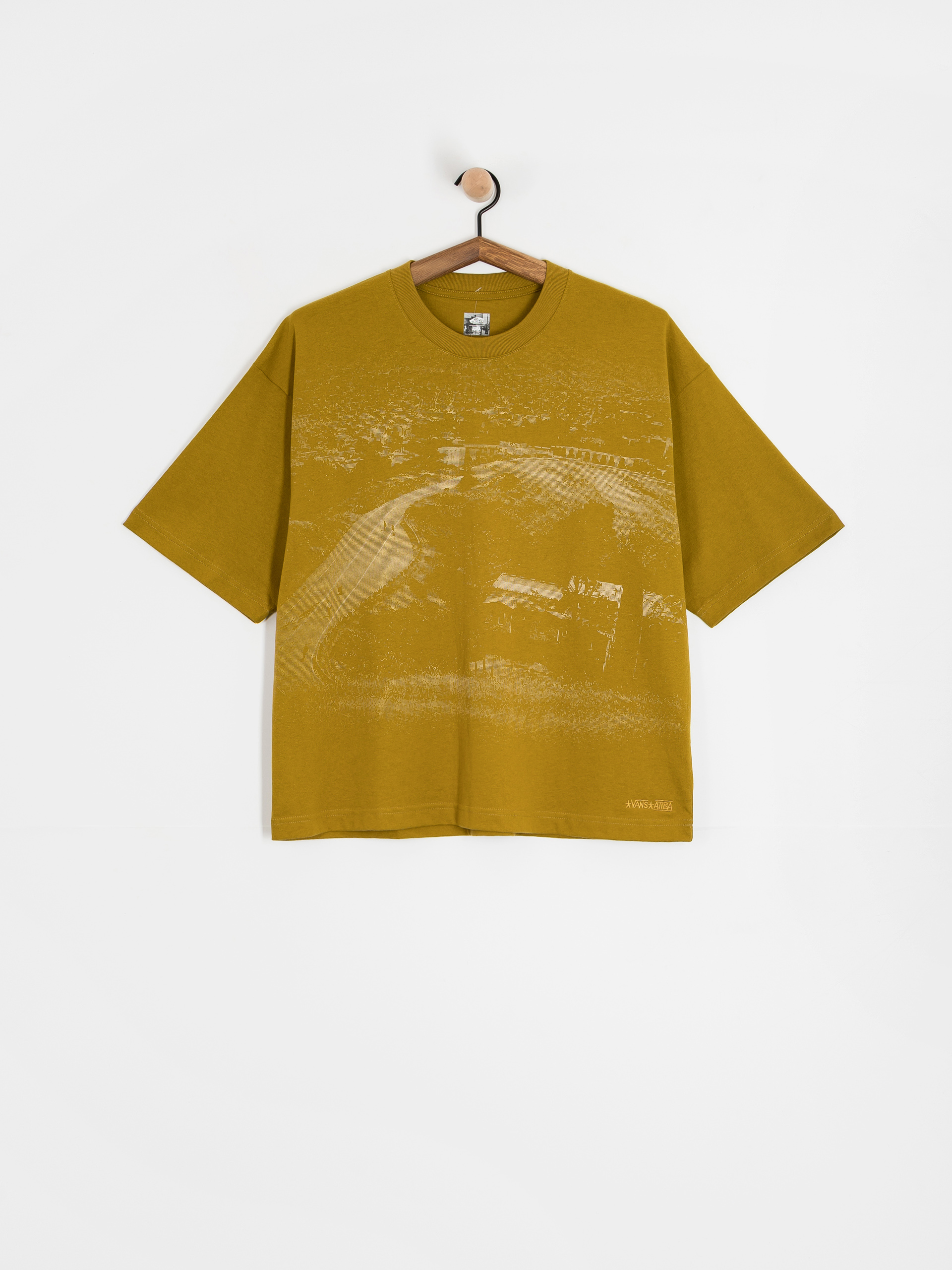 Vans Skate Atiba Haze Hillz Bomb Short T-Shirt (burnt gold)