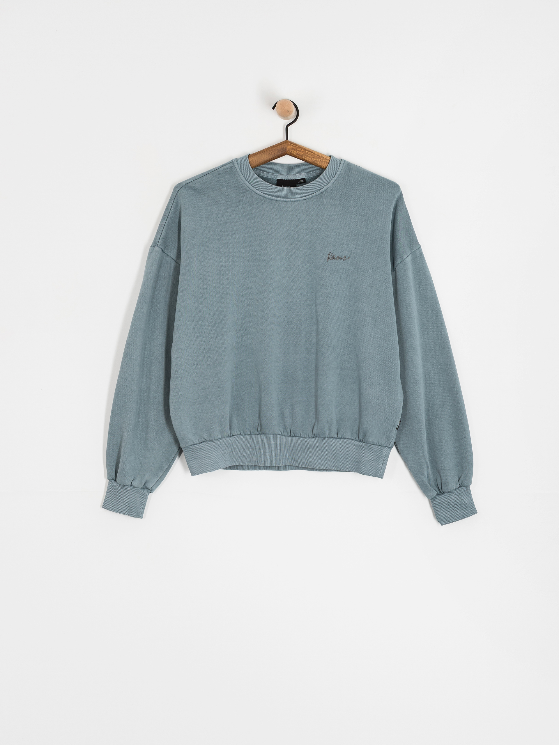 Vans Retro Crew Wmn Sweatshirt - green (stormy weather)