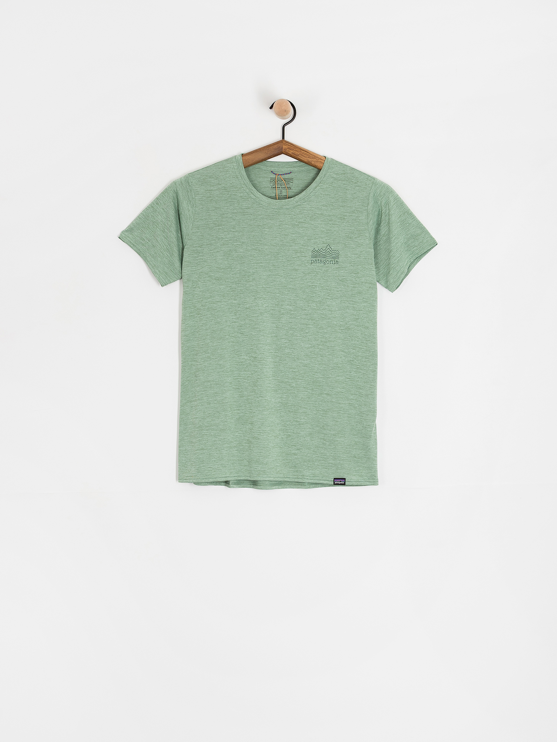 Patagonia Cap Cool Daily Graphic Wmn T-Shirt (strataspire ellwood green x-dye)