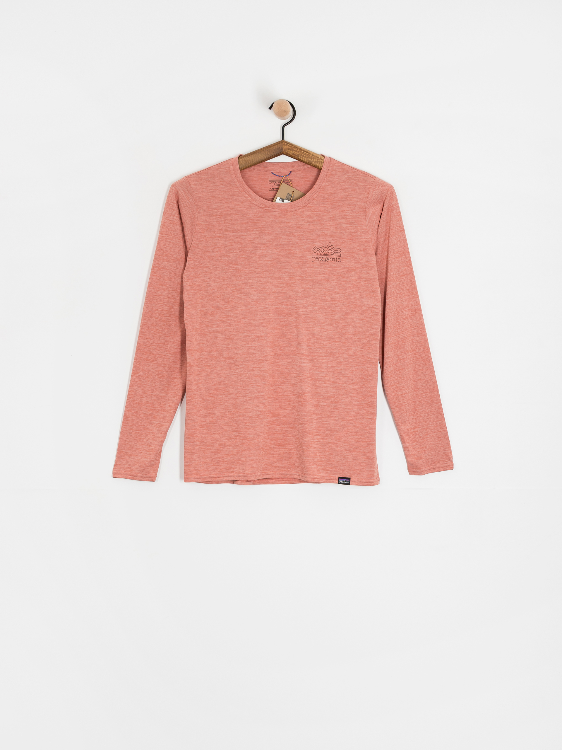Patagonia Cap Cool Daily Graphic Wmn Longsleeve (strataspire moment pink x-dye)