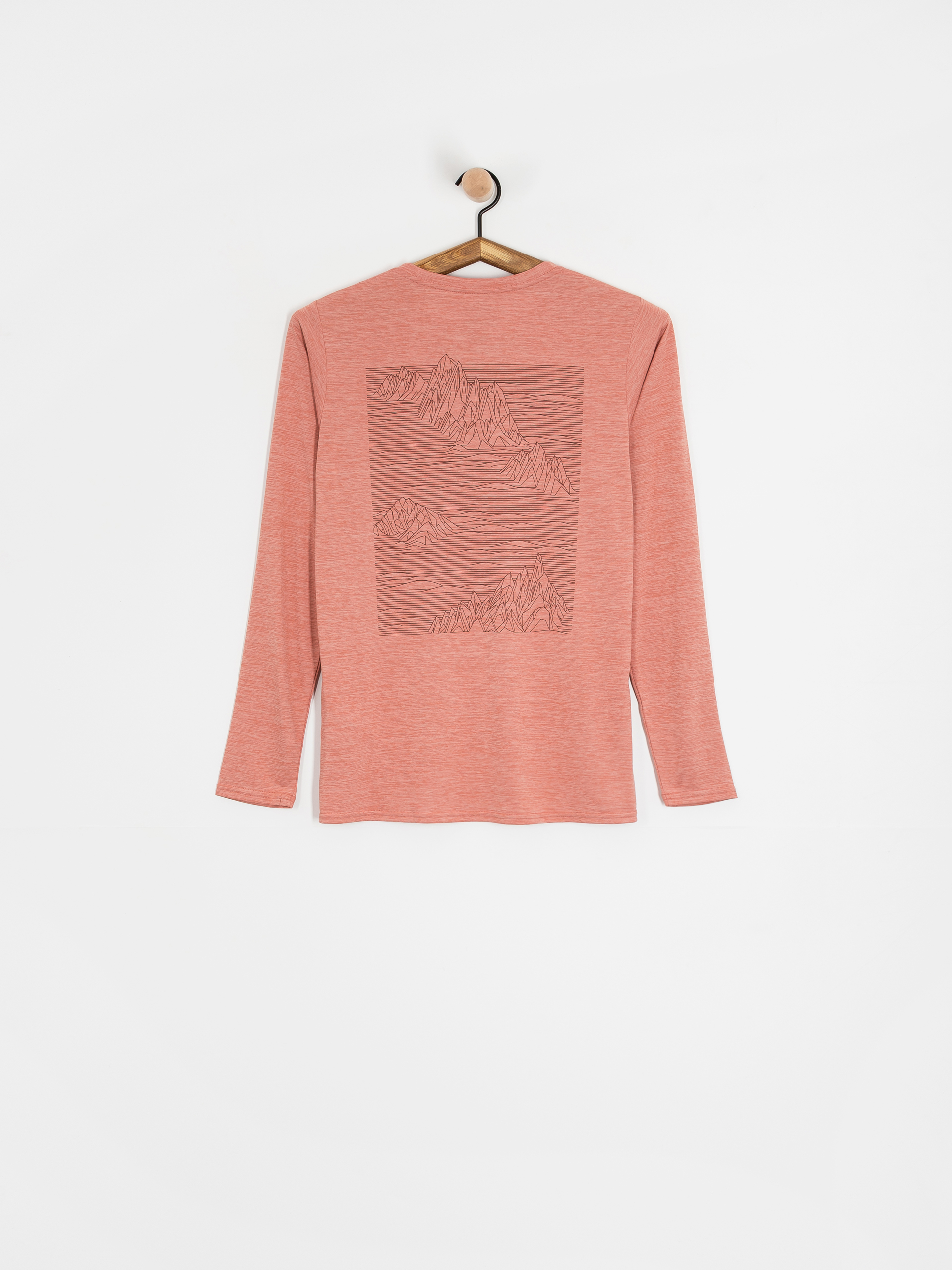 Patagonia Cap Cool Daily Graphic Wmn Longsleeve (strataspire moment pink x-dye)