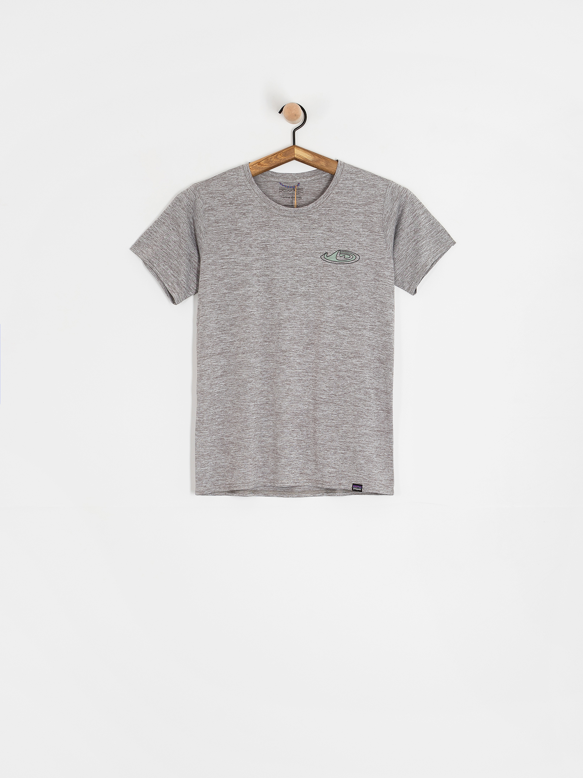 Patagonia Cap Cool Daily Graphic Lands Wmn T-Shirt (made of feather grey)