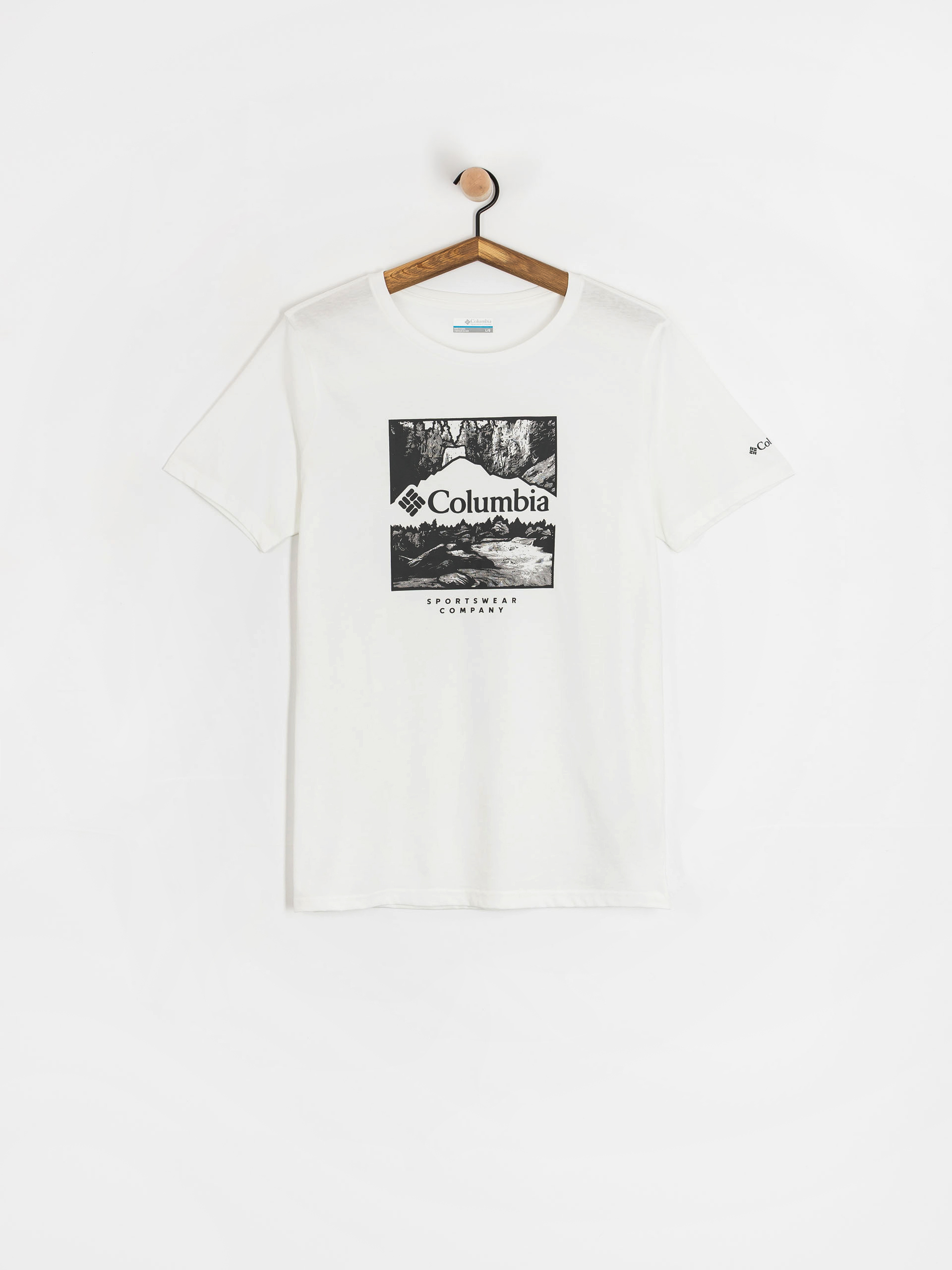 Columbia Csc Seasonal Logo T-Shirt (white/waterscape)