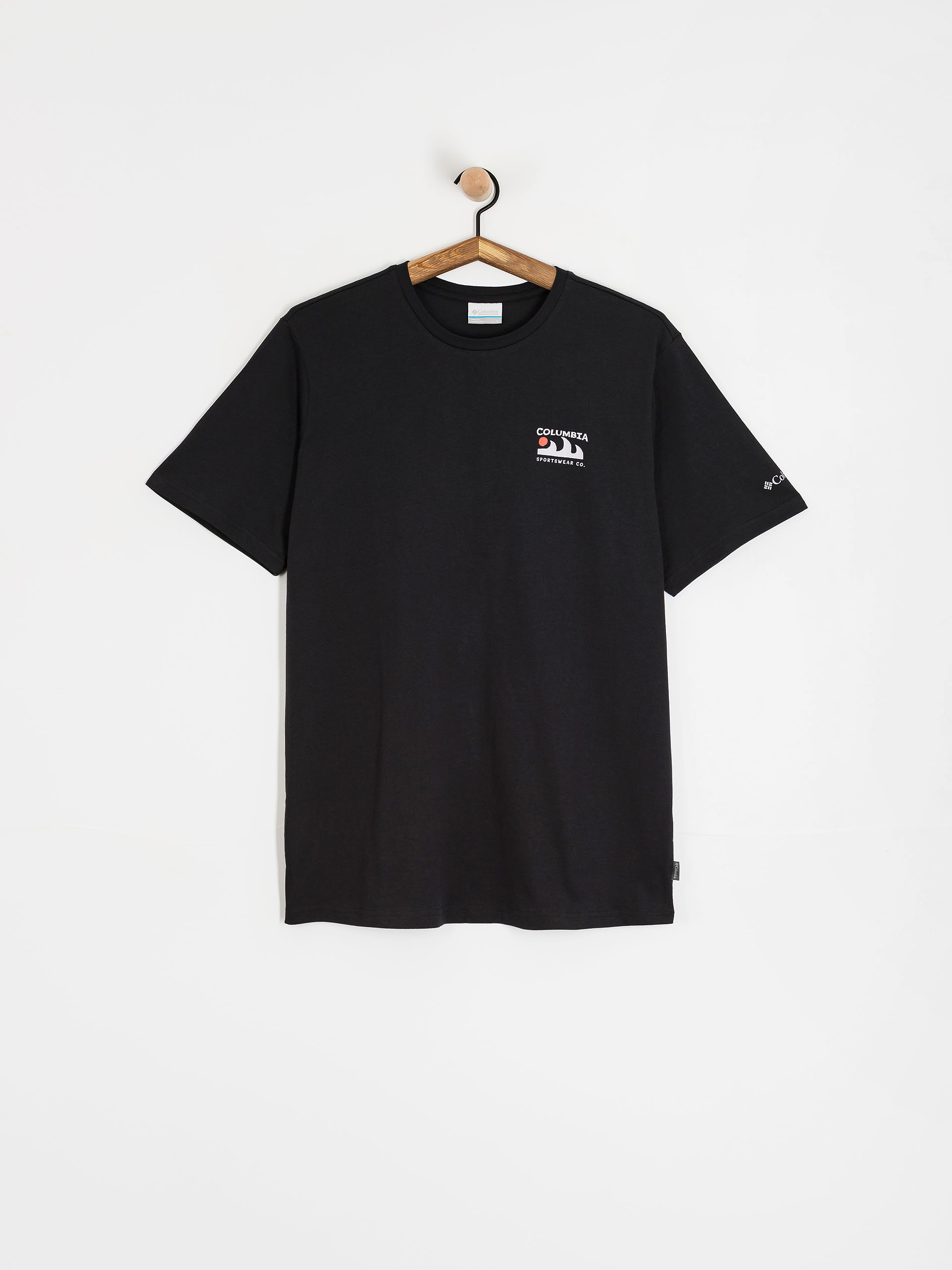 Columbia Explorers Canyon T-Shirt (black/peaks and waves)