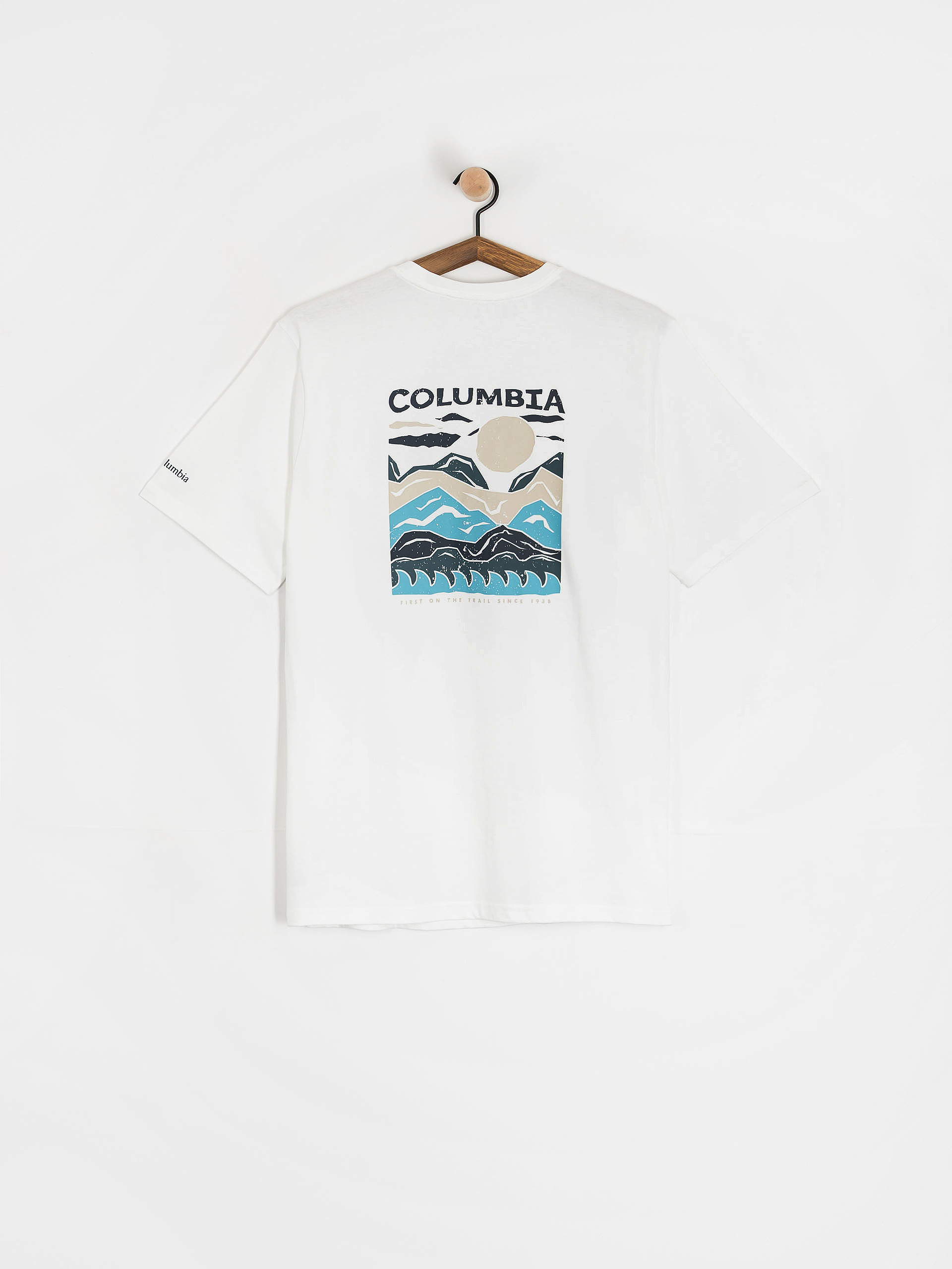 Columbia Basic Logo T-shirt - white (white/lc csc/branded graphic)