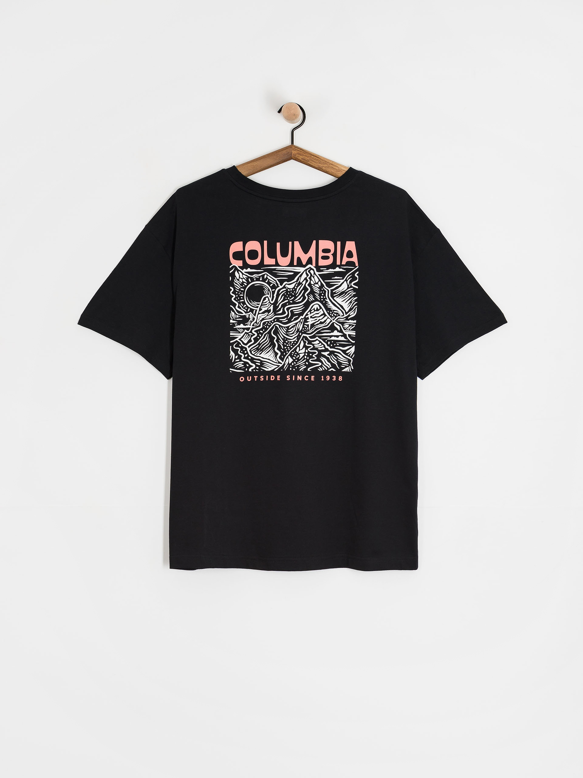 Columbia Rolling Bend Oversized T-Shirt (black/mountainview)