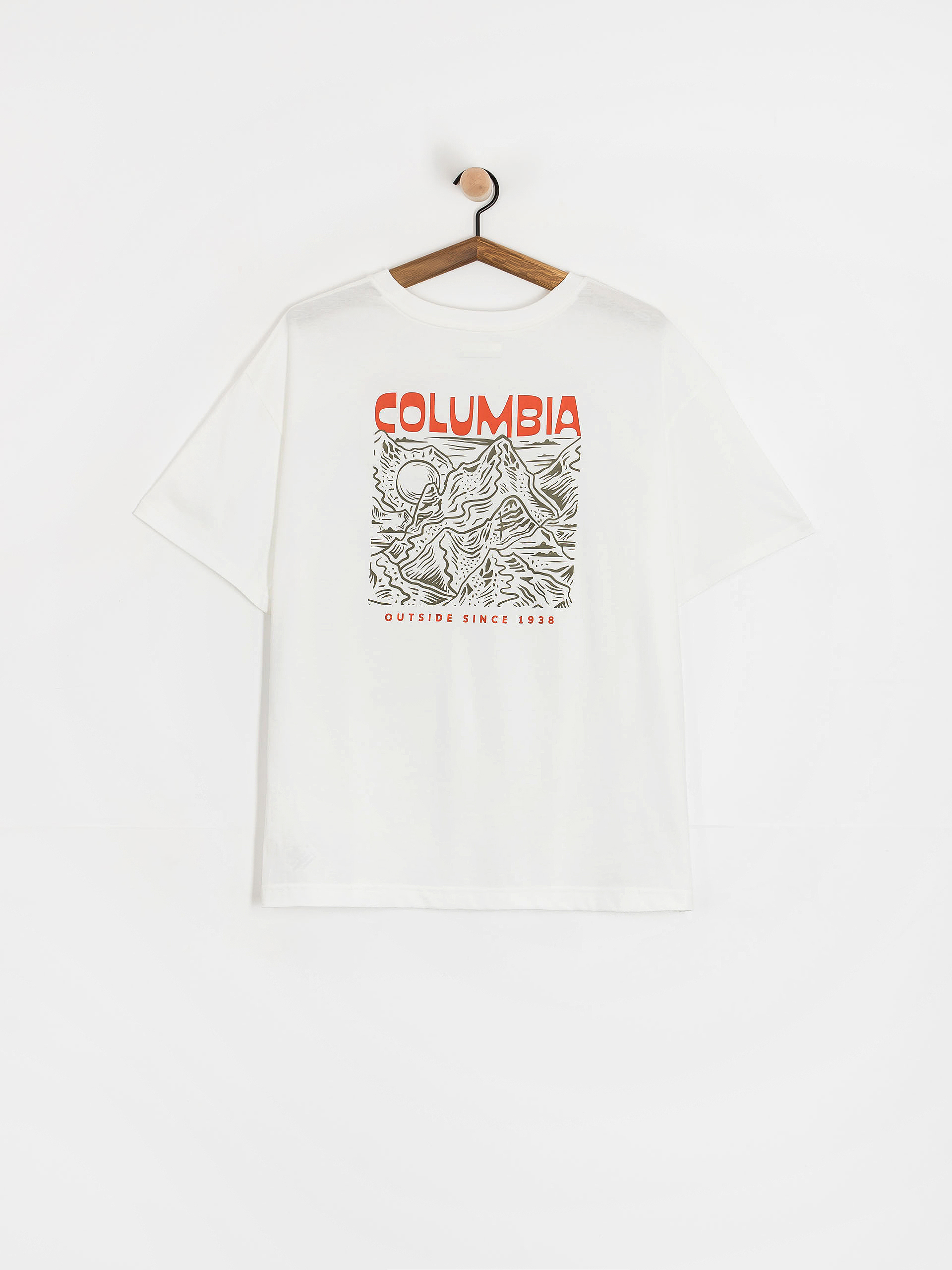 Columbia Basic Logo T-shirt - white (white/lc csc/branded graphic)