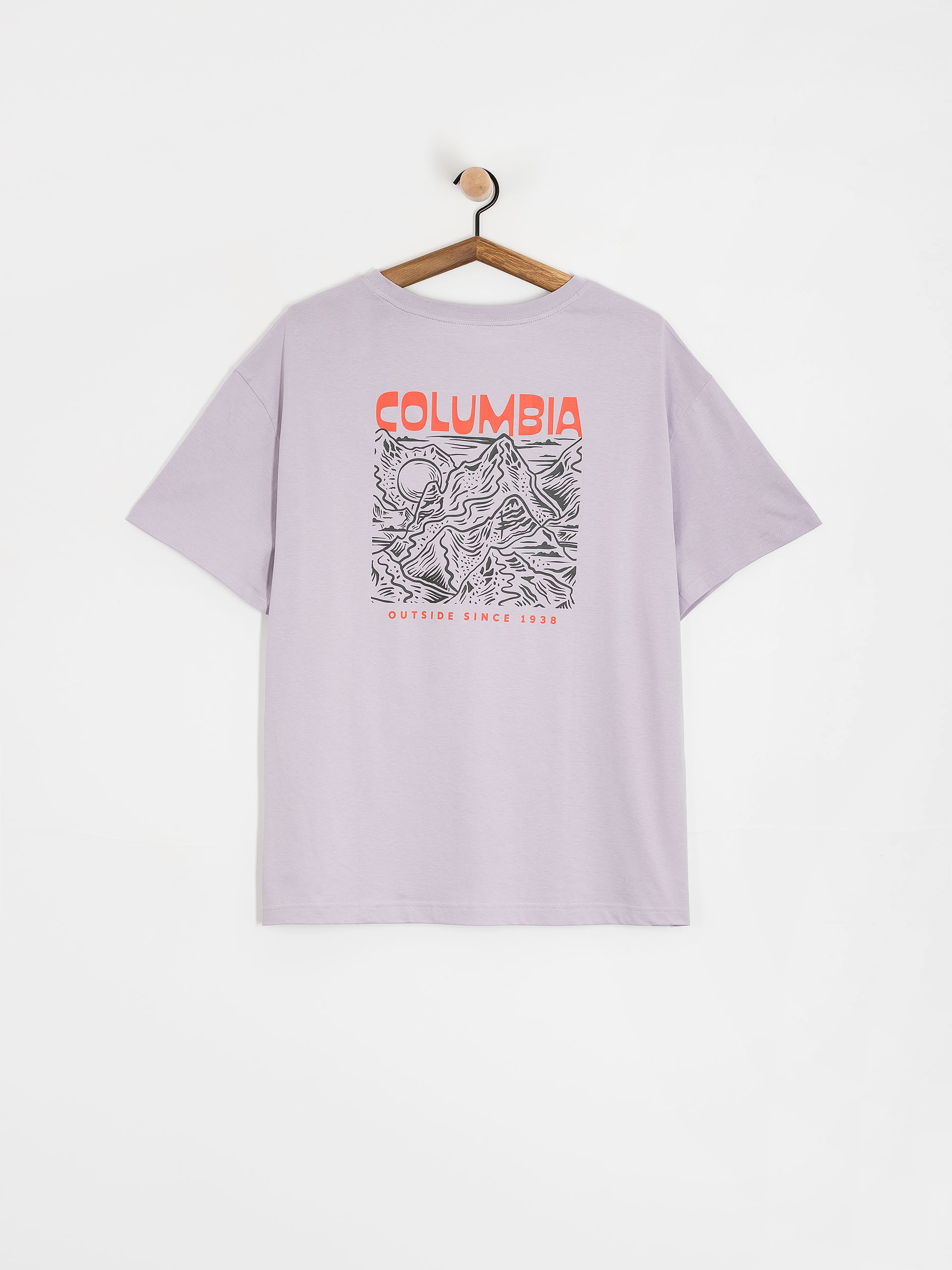 Columbia Rolling Bend Oversized Wmn T-Shirt (lavender pearl/mountainview)
