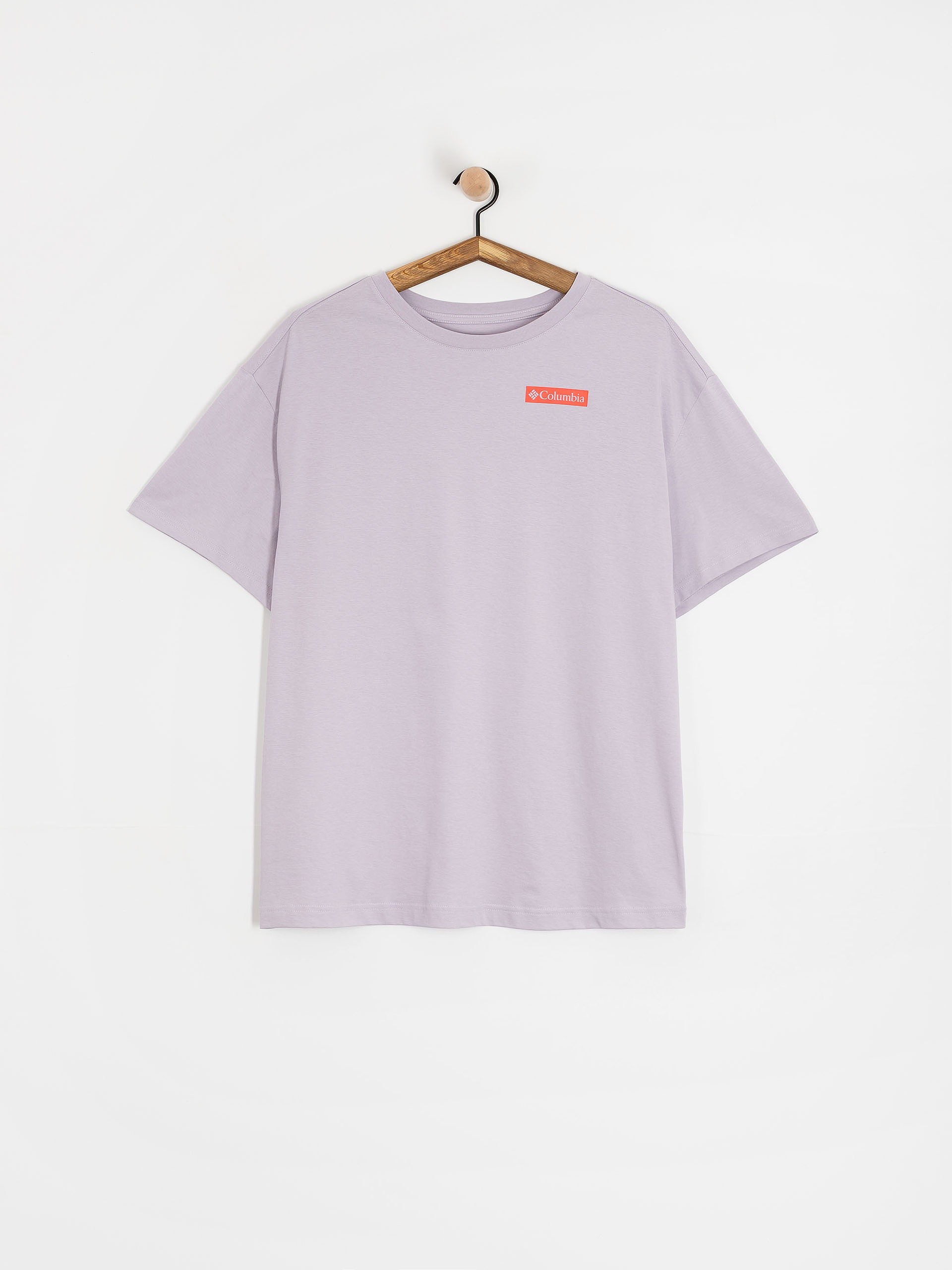 Columbia Rolling Bend Oversized Wmn T-Shirt (lavender pearl/mountainview)