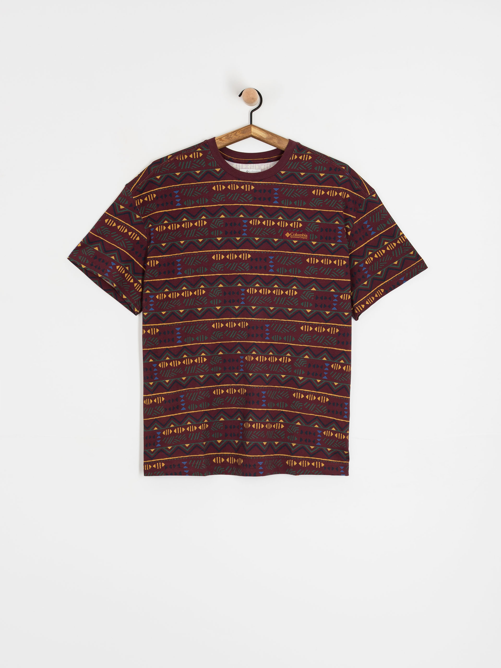 Columbia Sequoia Grove Wmn T-Shirt (rich wine/horizons)