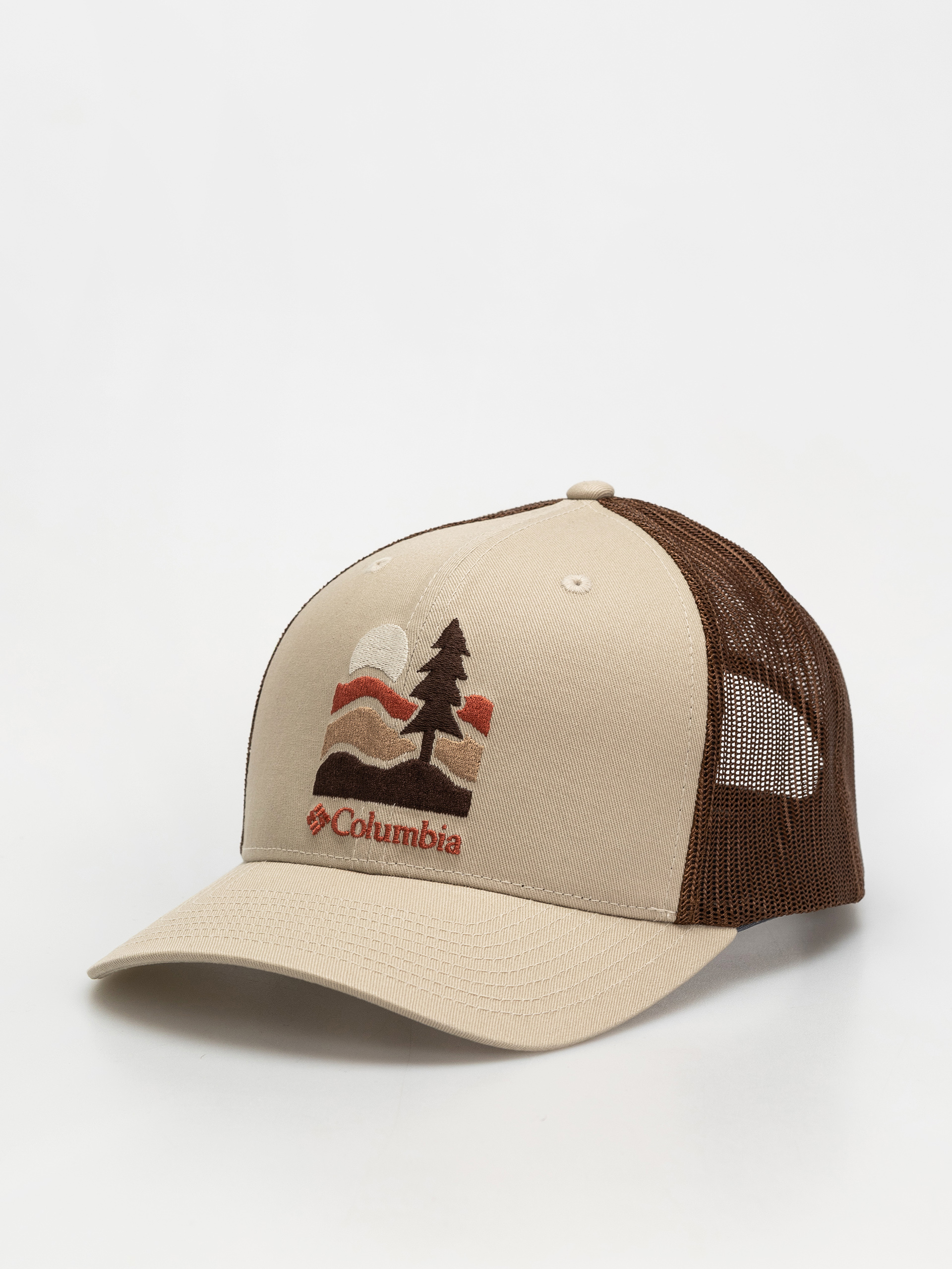 Columbia Mesh Snap Back Cap (ancient fossil/get hiked)