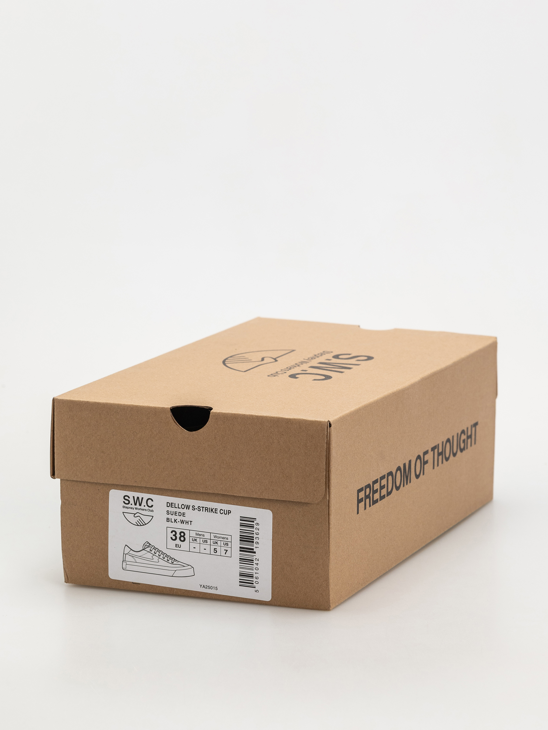 Stepney Workers Club Dellow S-Strike Shoes (suede black/white)