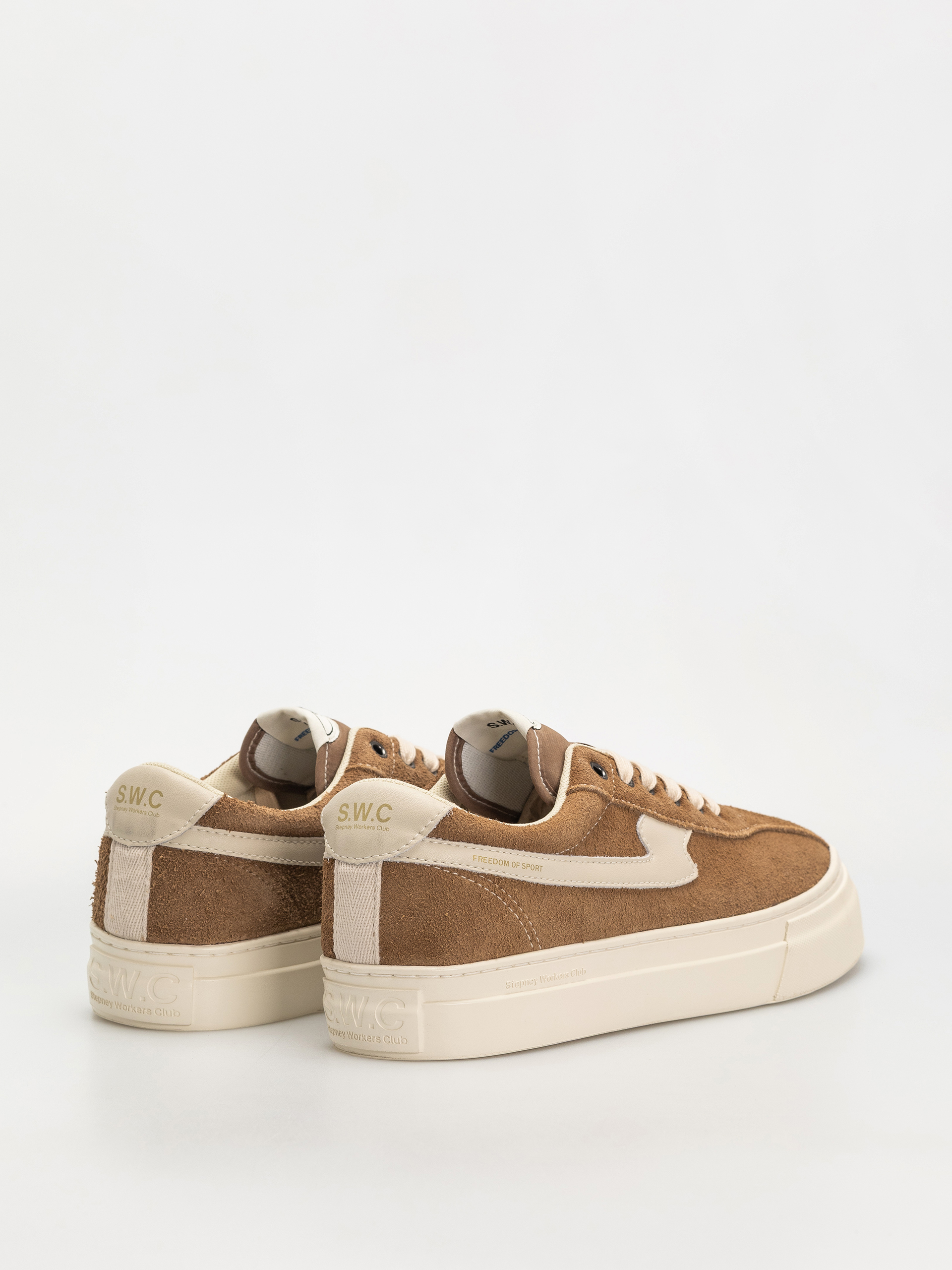 Stepney Workers Club Dellow S-Strike Shoes (geo-merged brown)