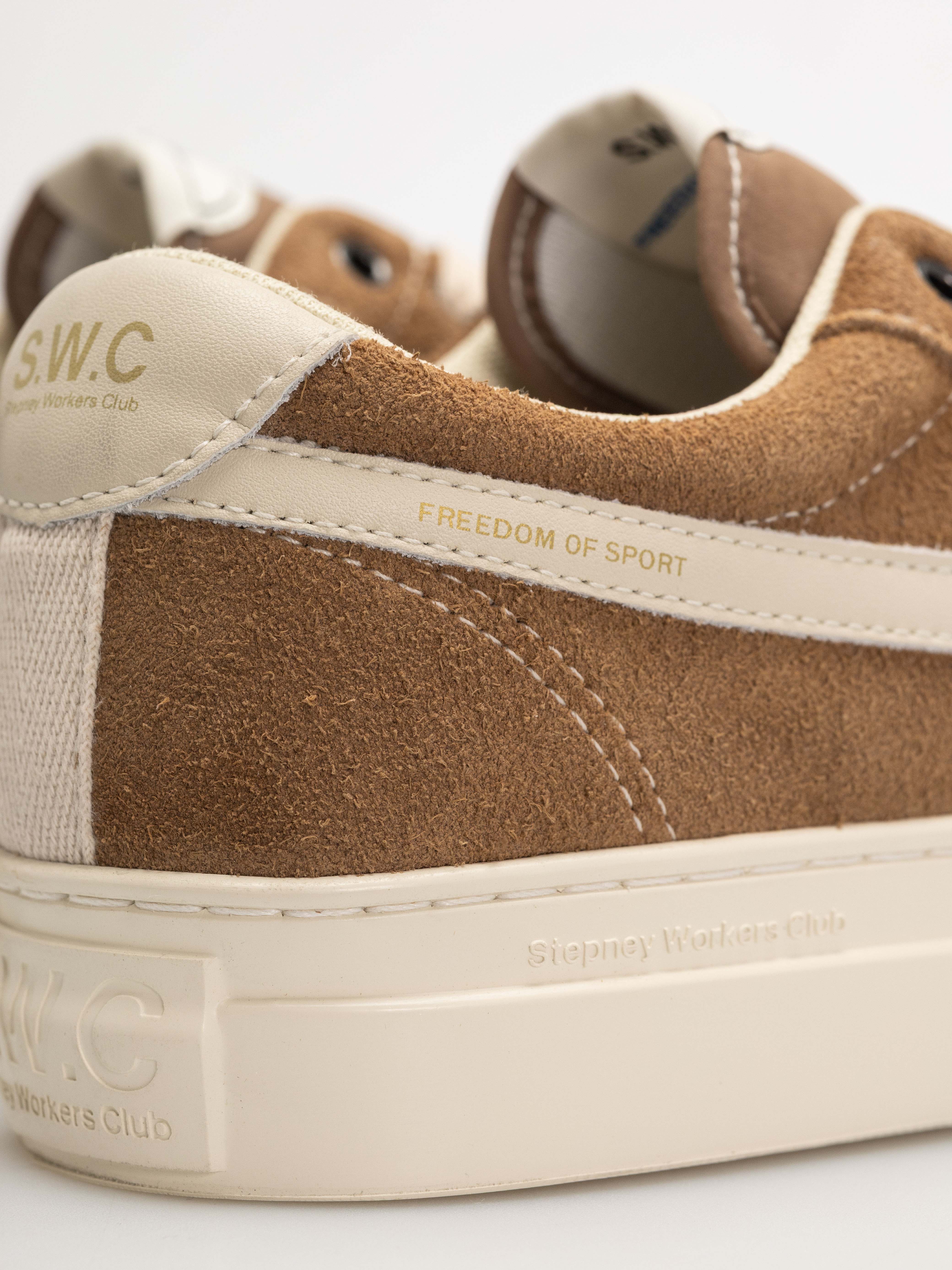 Stepney Workers Club Dellow S-Strike Shoes (geo-merged brown)