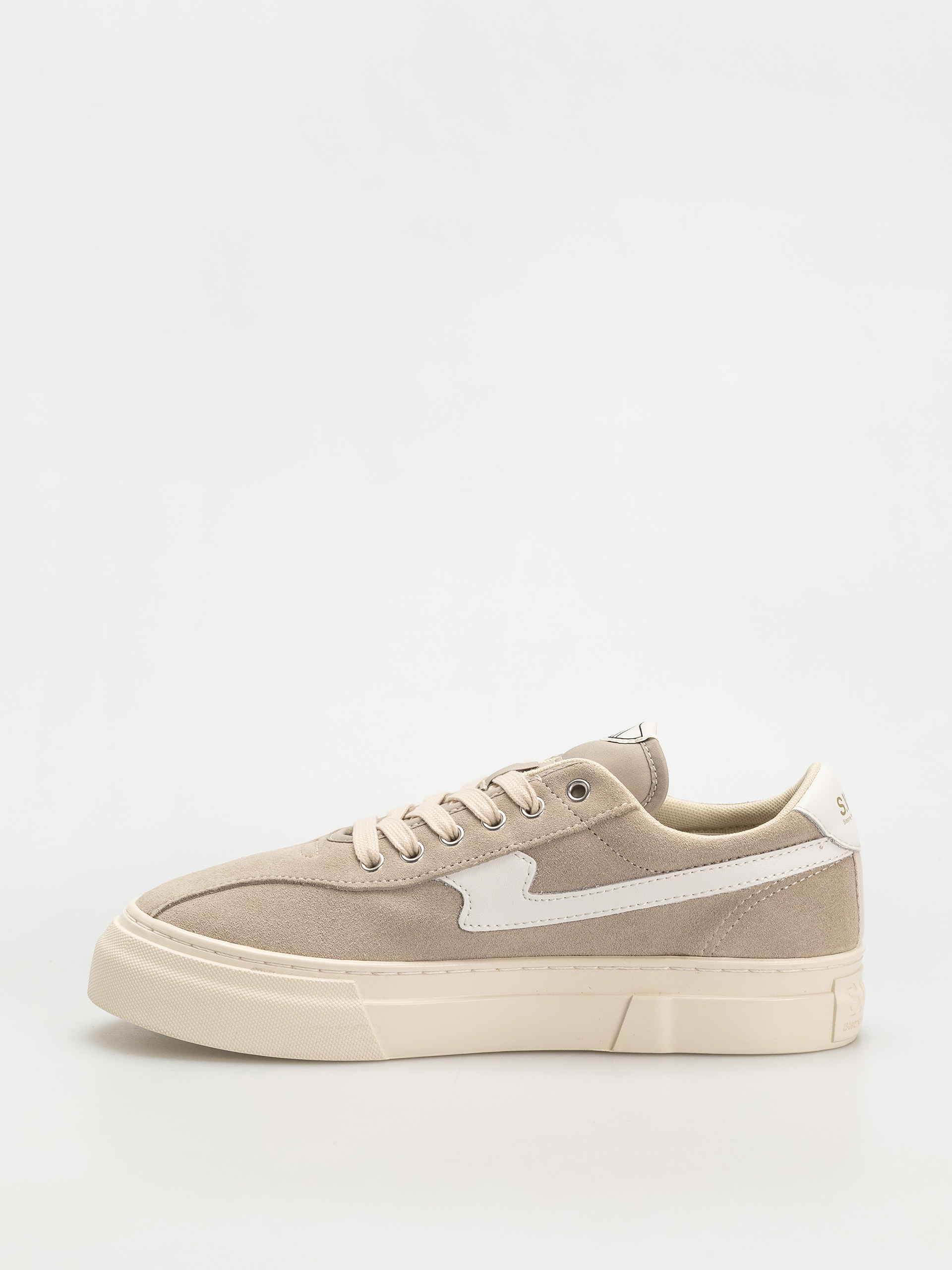 Stepney Workers Club Dellow S-Strike Schuhe (suede lt grey/white)