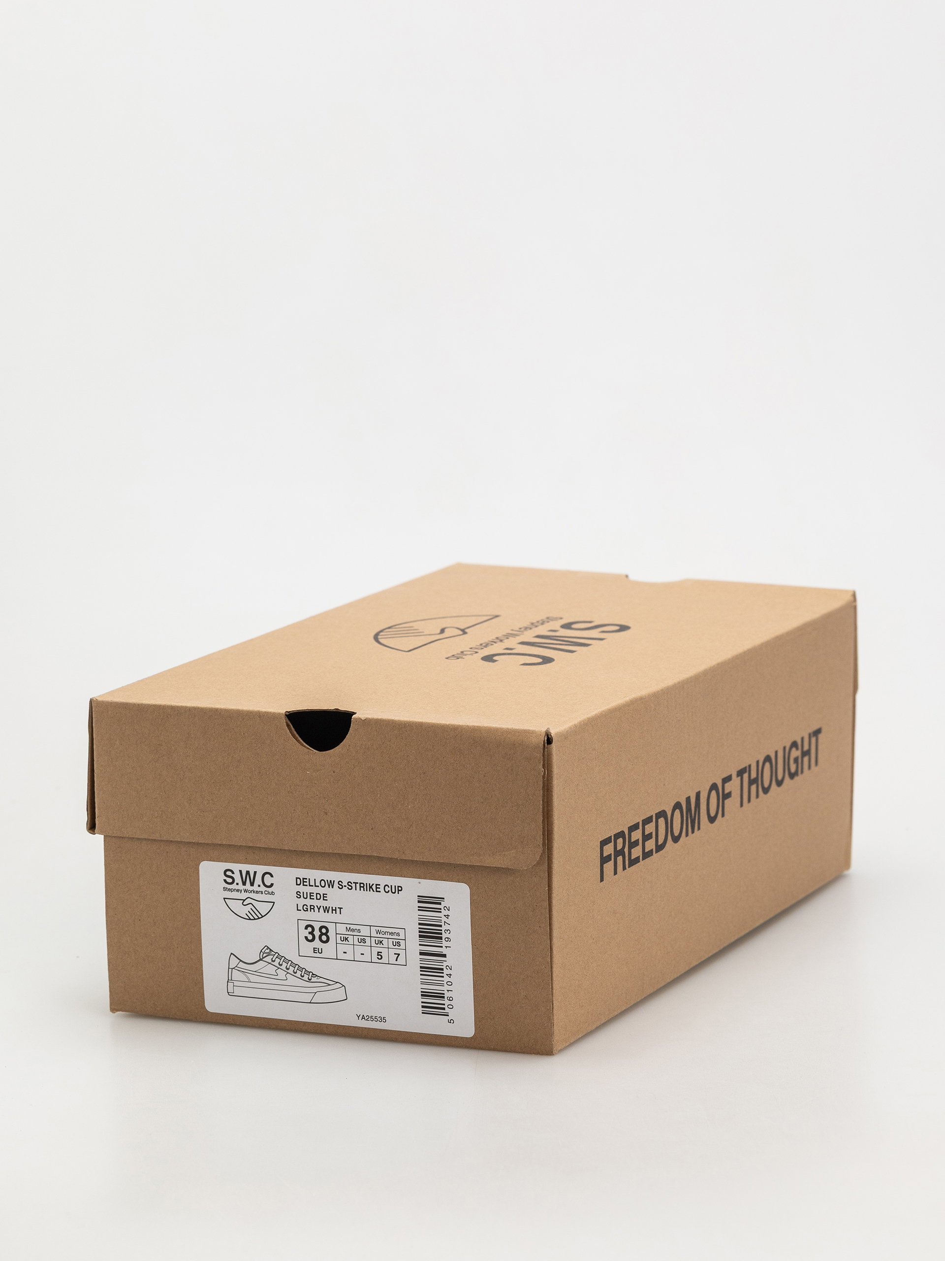 Stepney Workers Club Dellow S-Strike Schuhe (suede lt grey/white)