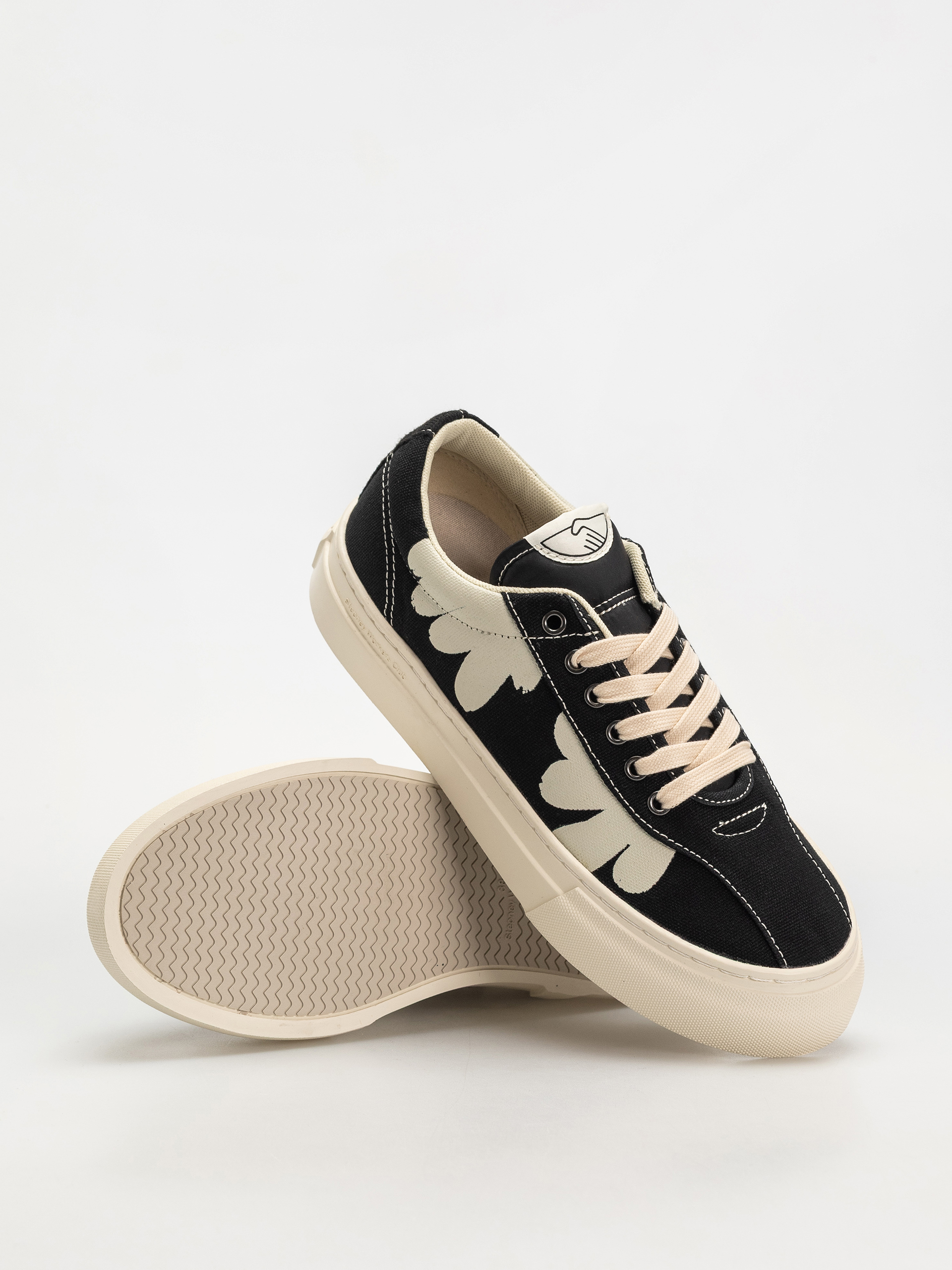 Stepney Workers Club Dellow Shoes - black (shroomhands canvas