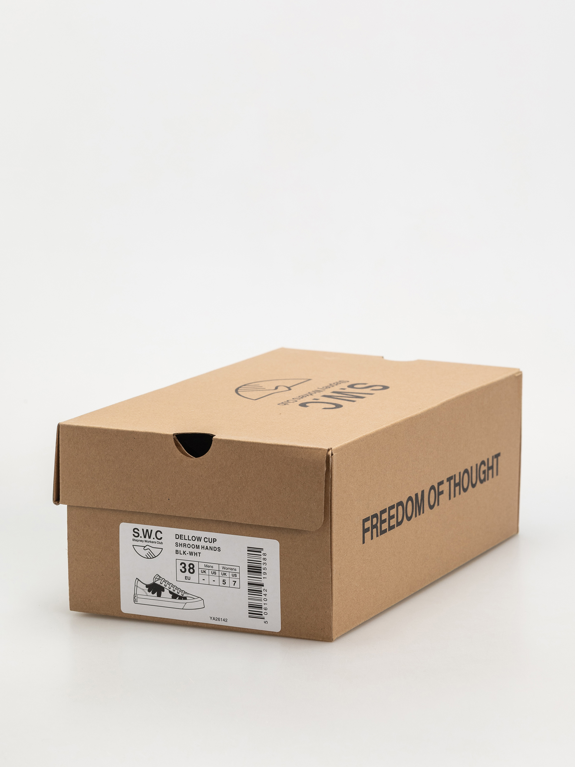 Stepney Workers Club Dellow Shoes (shroomhands canvas black/white)