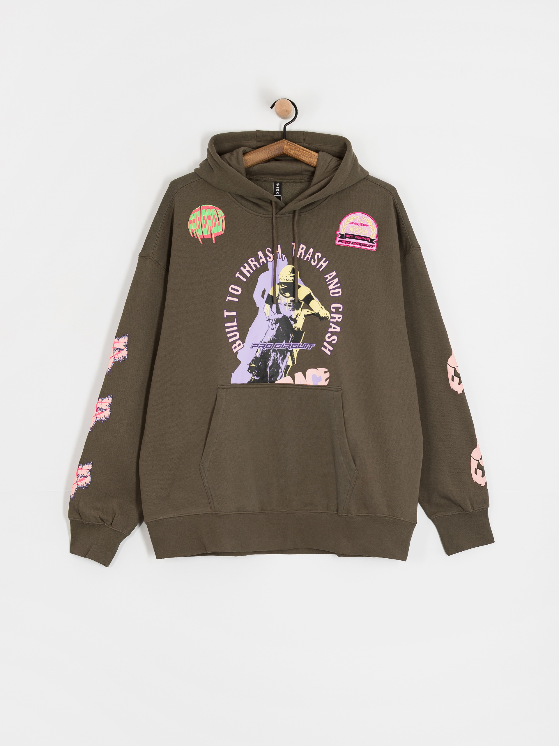 Fox Pro Circuit Oversized HD Hoodie (military)