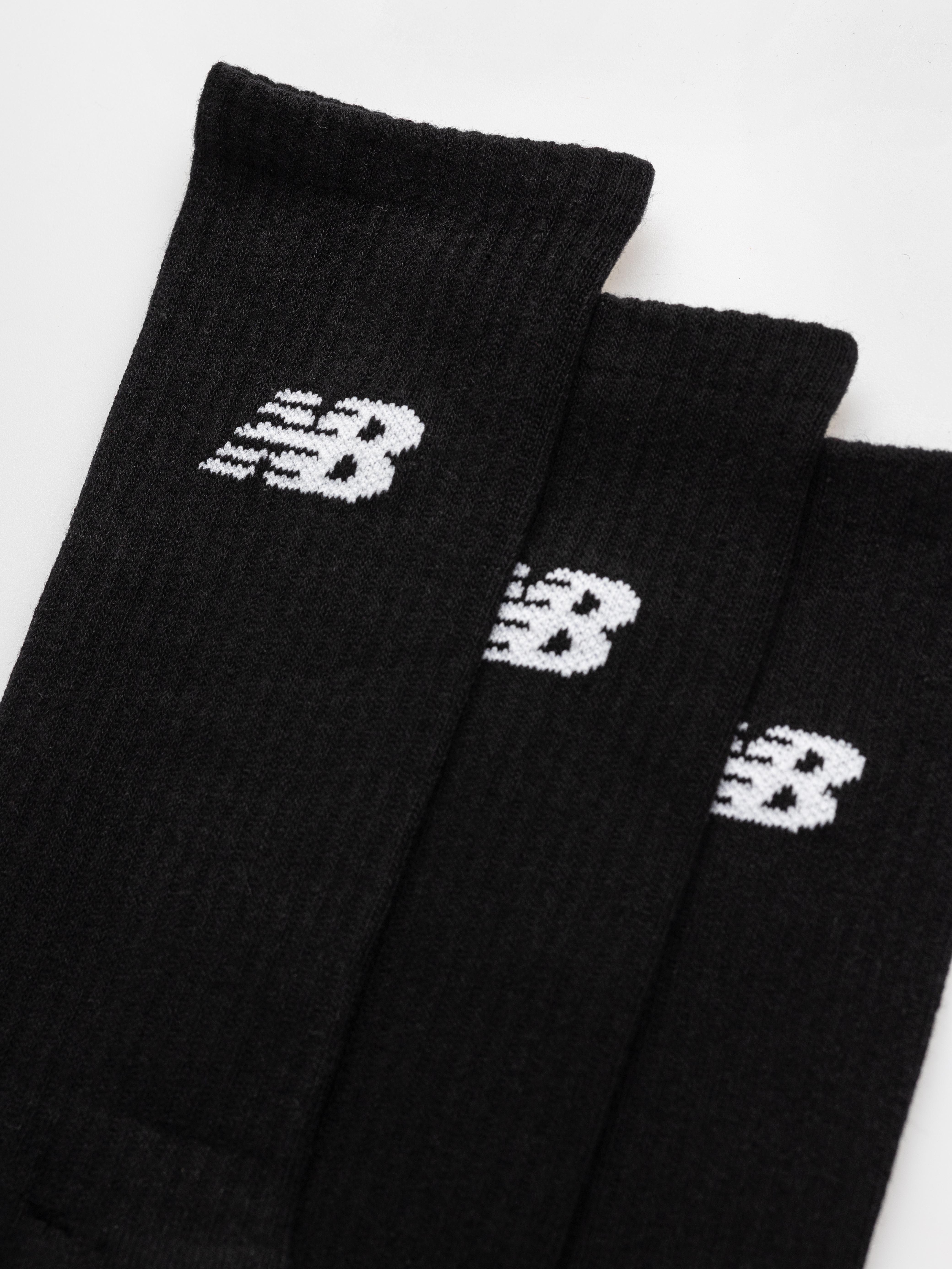 New Balance Everyday Crew 3Pc Socks (black)