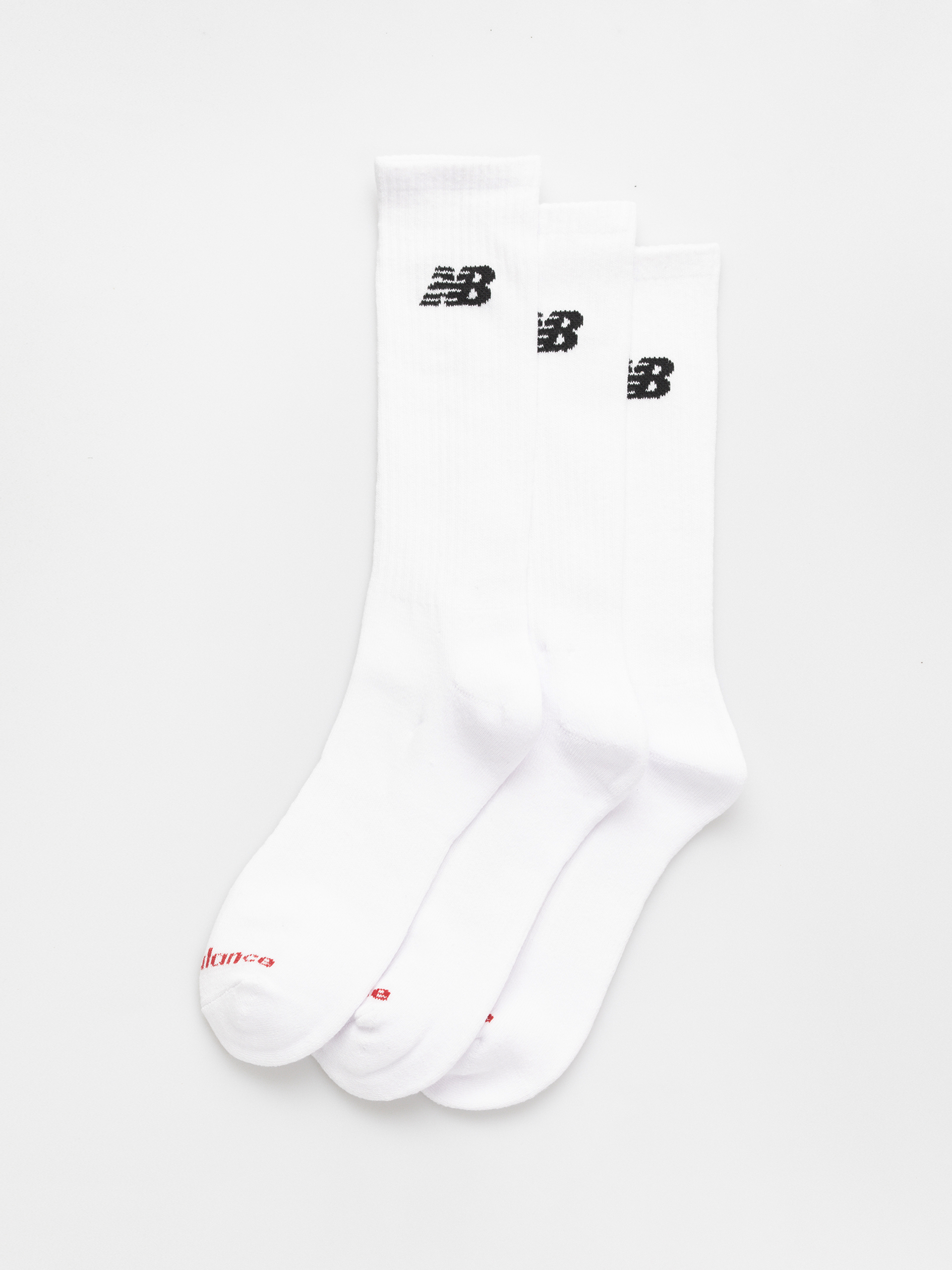 New Balance Everyday Crew 3Pc Socks (white)