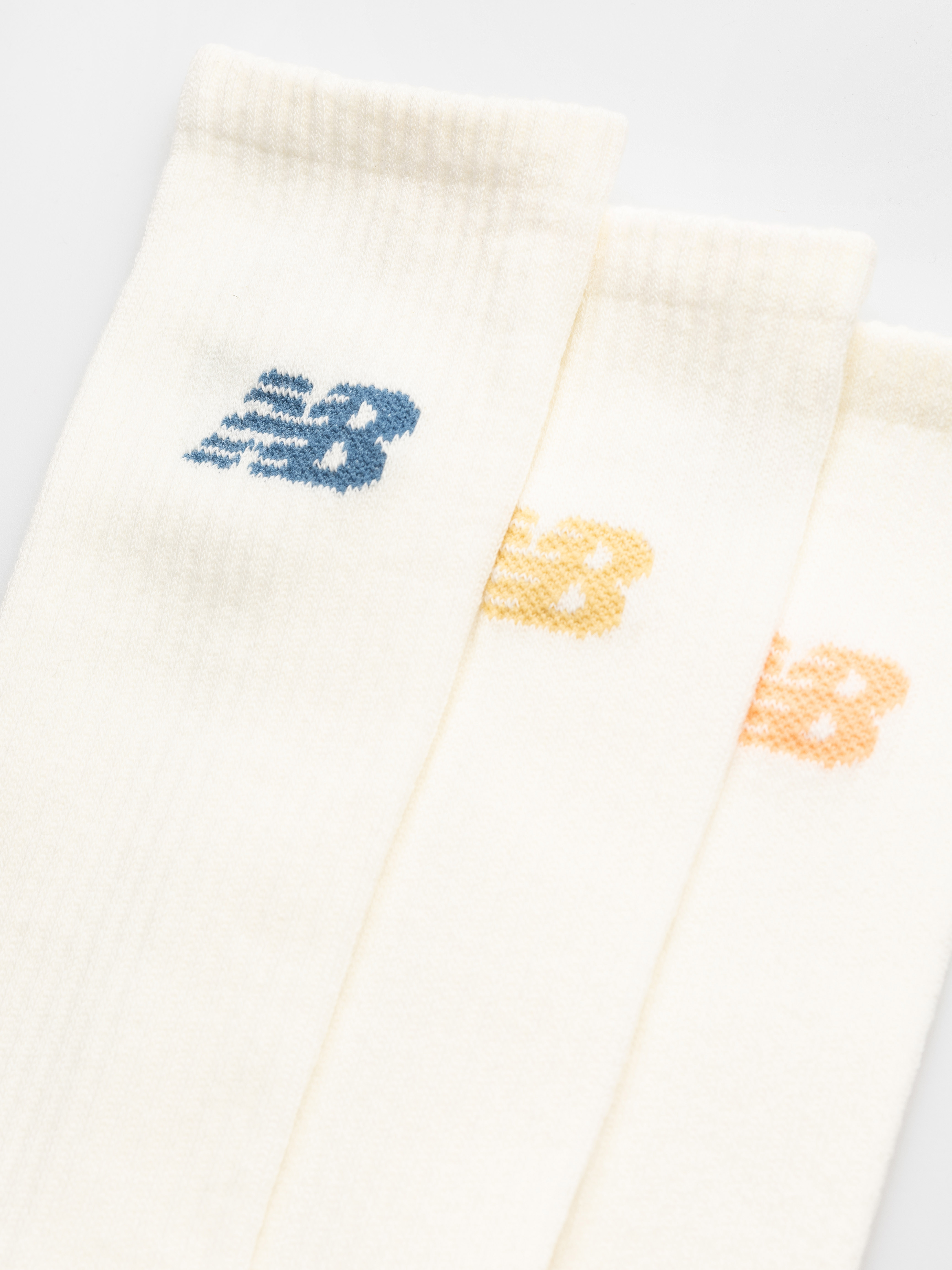 New Balance Everyday Crew 3Pc Socken (white)