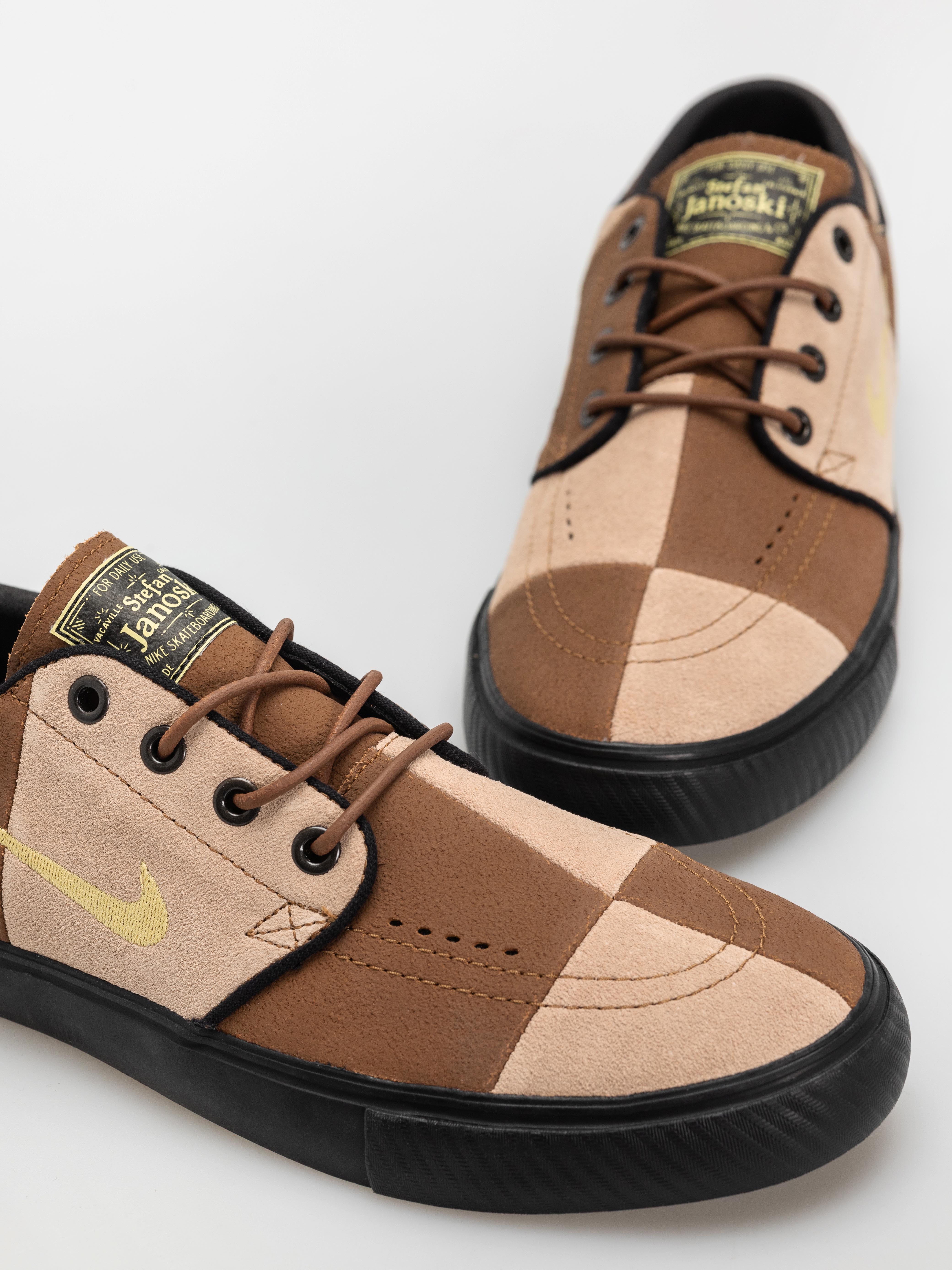 Nike SB Zoom Janoski Og+ Prm Shoes (lt british tan/saturn gold hemp black)