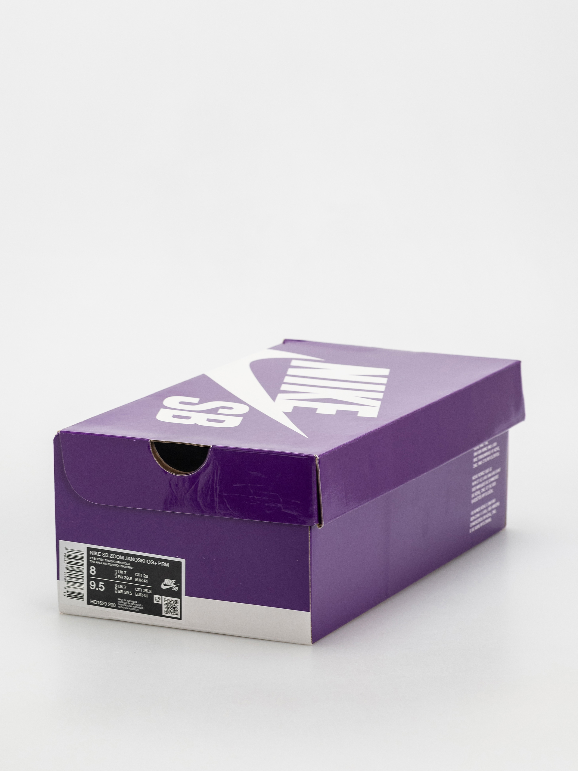 Nike SB Zoom Janoski Og+ Prm Schuhe (lt british tan/saturn gold hemp black)