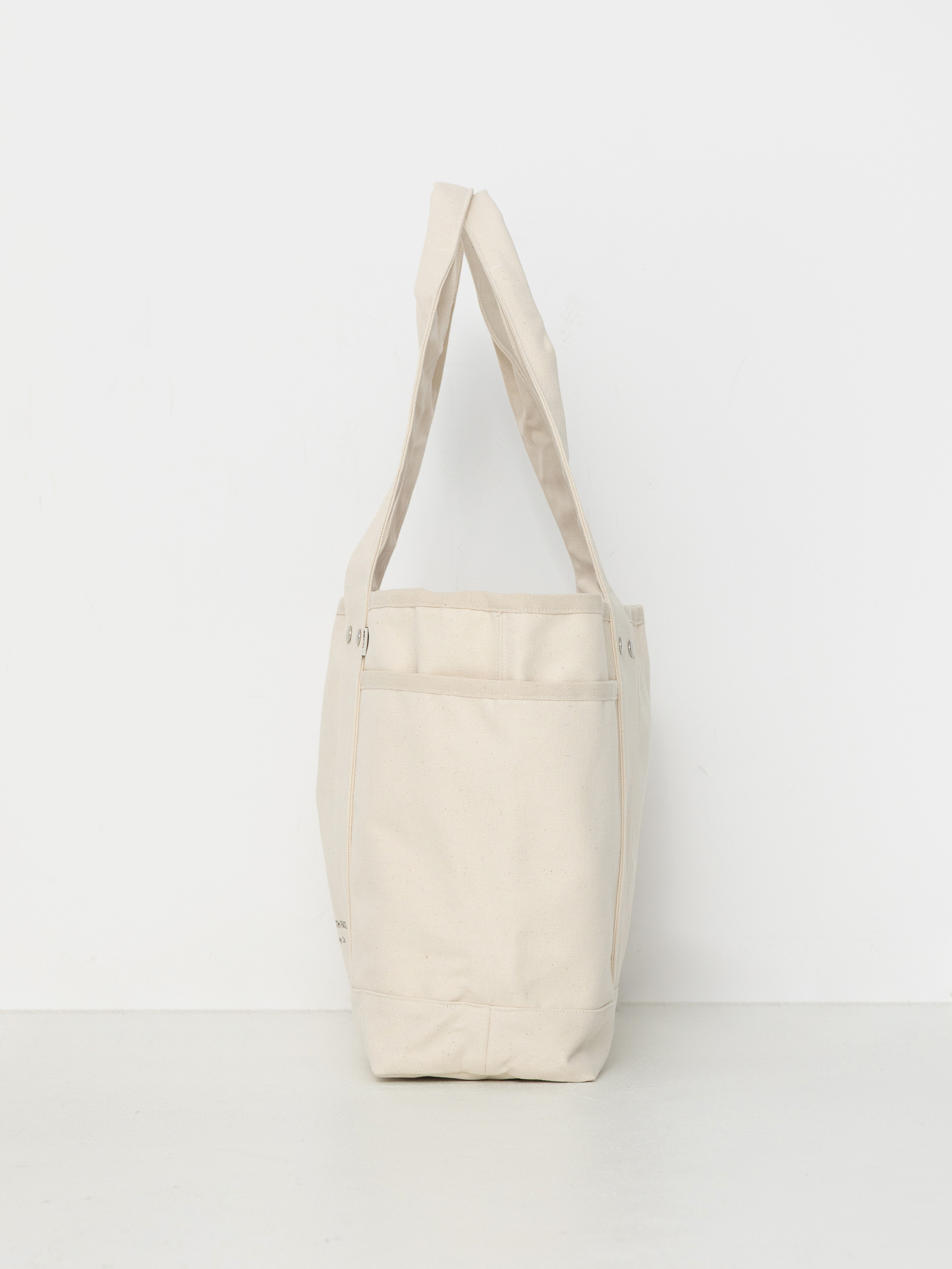 The North Face Circular Cotton Tote Handbag (raw undyed)