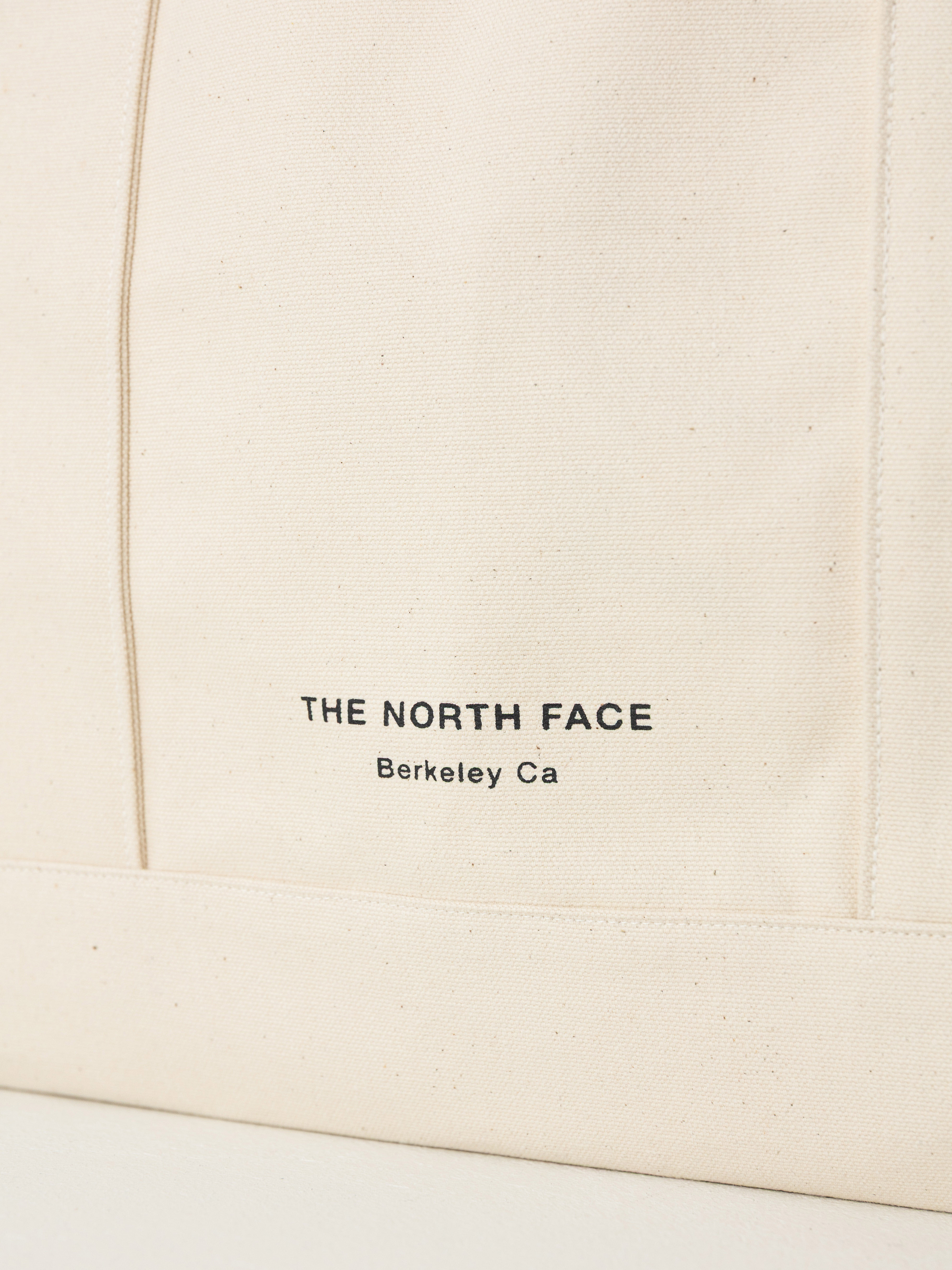 The North Face Circular Cotton Tote Handbag (raw undyed)