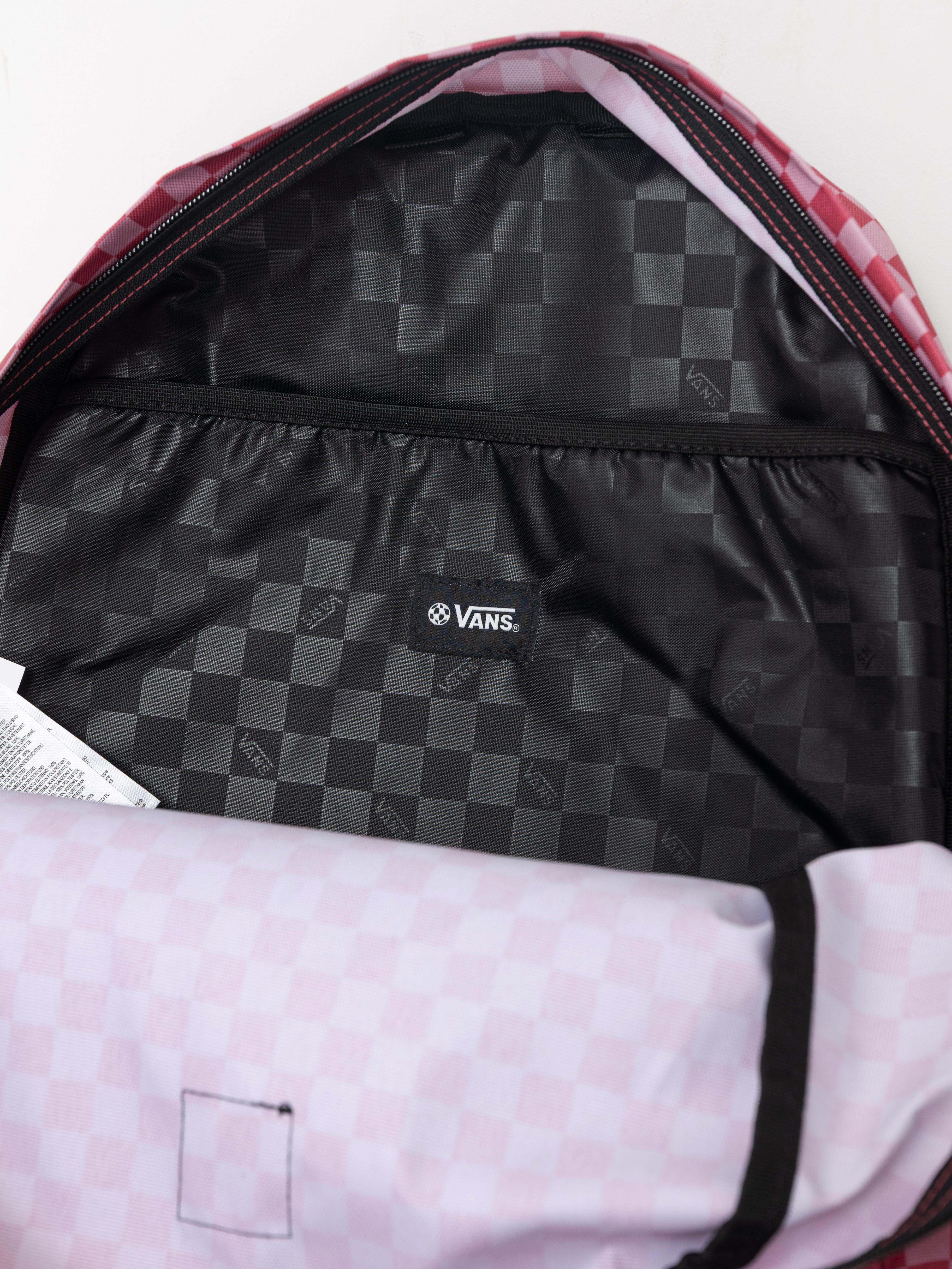 Vans Old Skool Check Backpack (mauvewood)