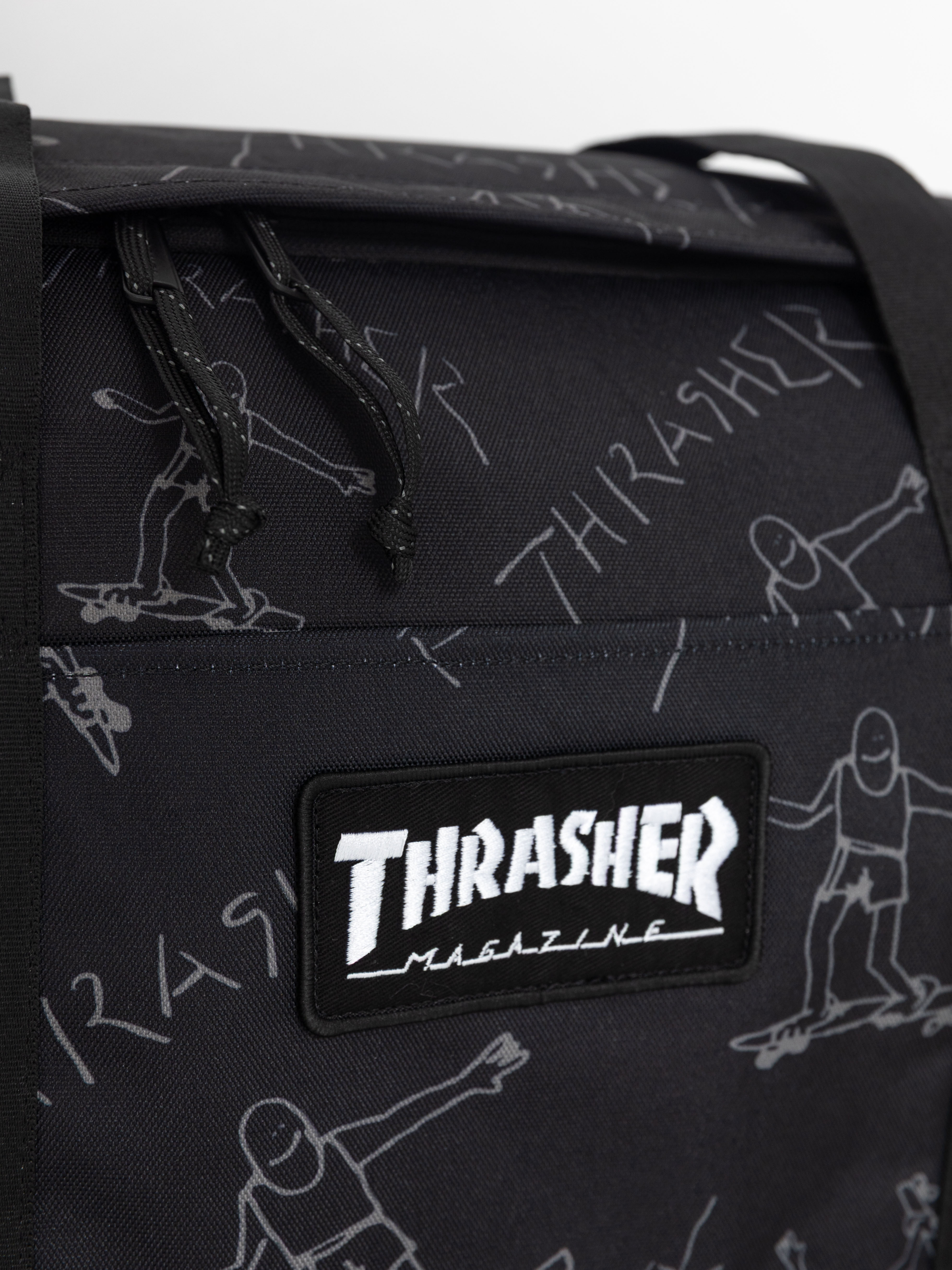 Herschel Supply Co. X Thrasher Gonz Heritage Skate Duffle Bag (black)