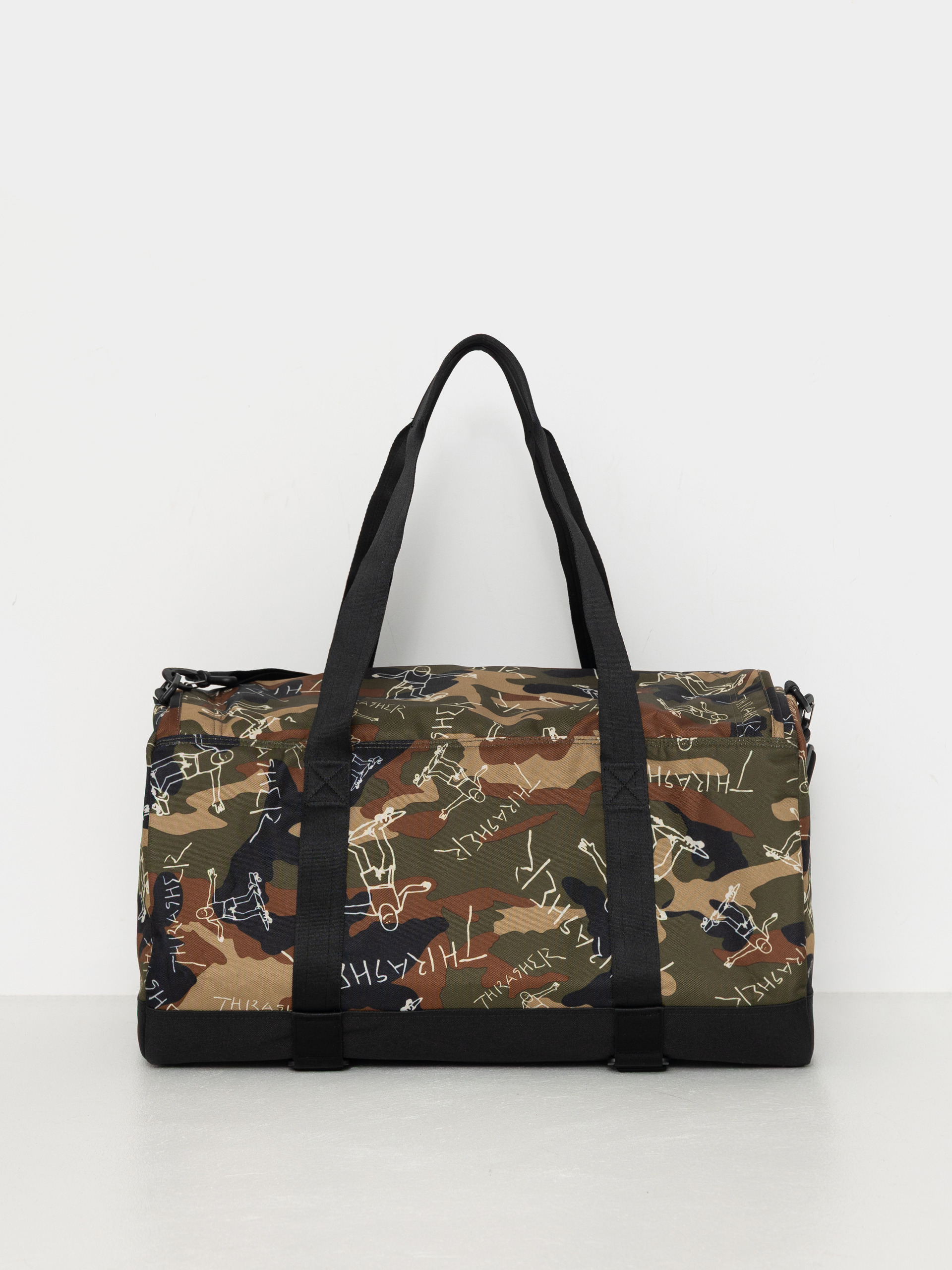 Herschel Supply Co. X Thrasher Gonz Heritage Skate Duffle Bag (woodland camo)