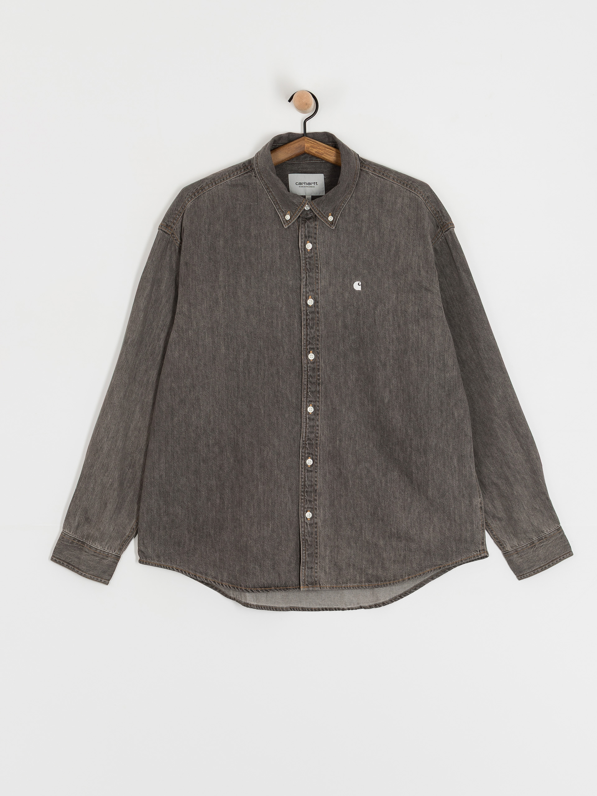 Carhartt WIP Lucas Hemd (black/bleached)