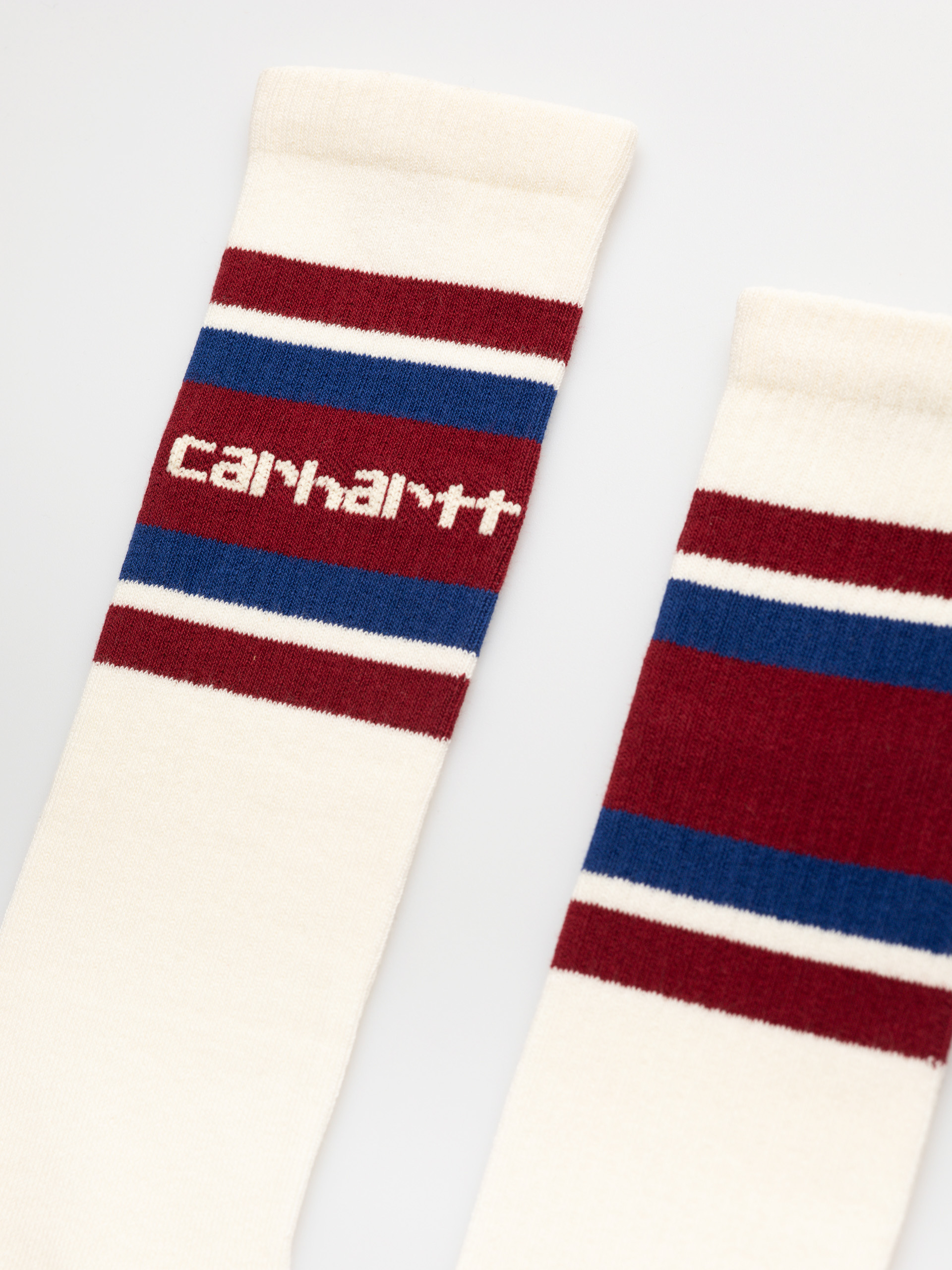Carhartt WIP Connors Socks (natural/scarlet/wolfsbane)