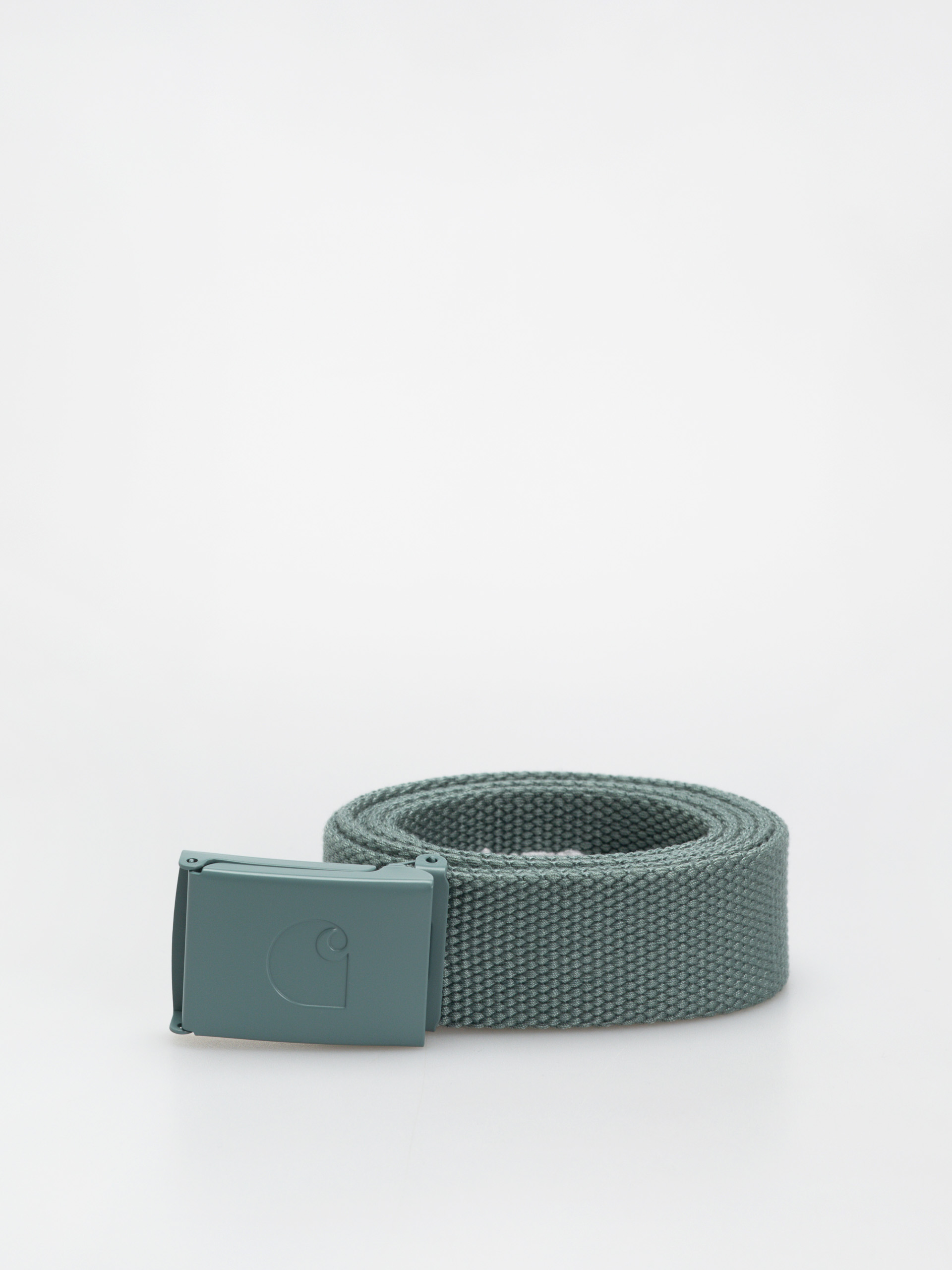 Carhartt WIP C Logo Tonal Belt (silver pine/white)